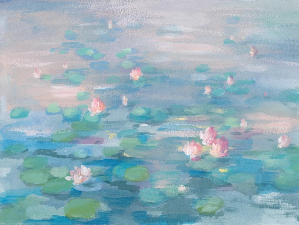 Floating Waterlillies