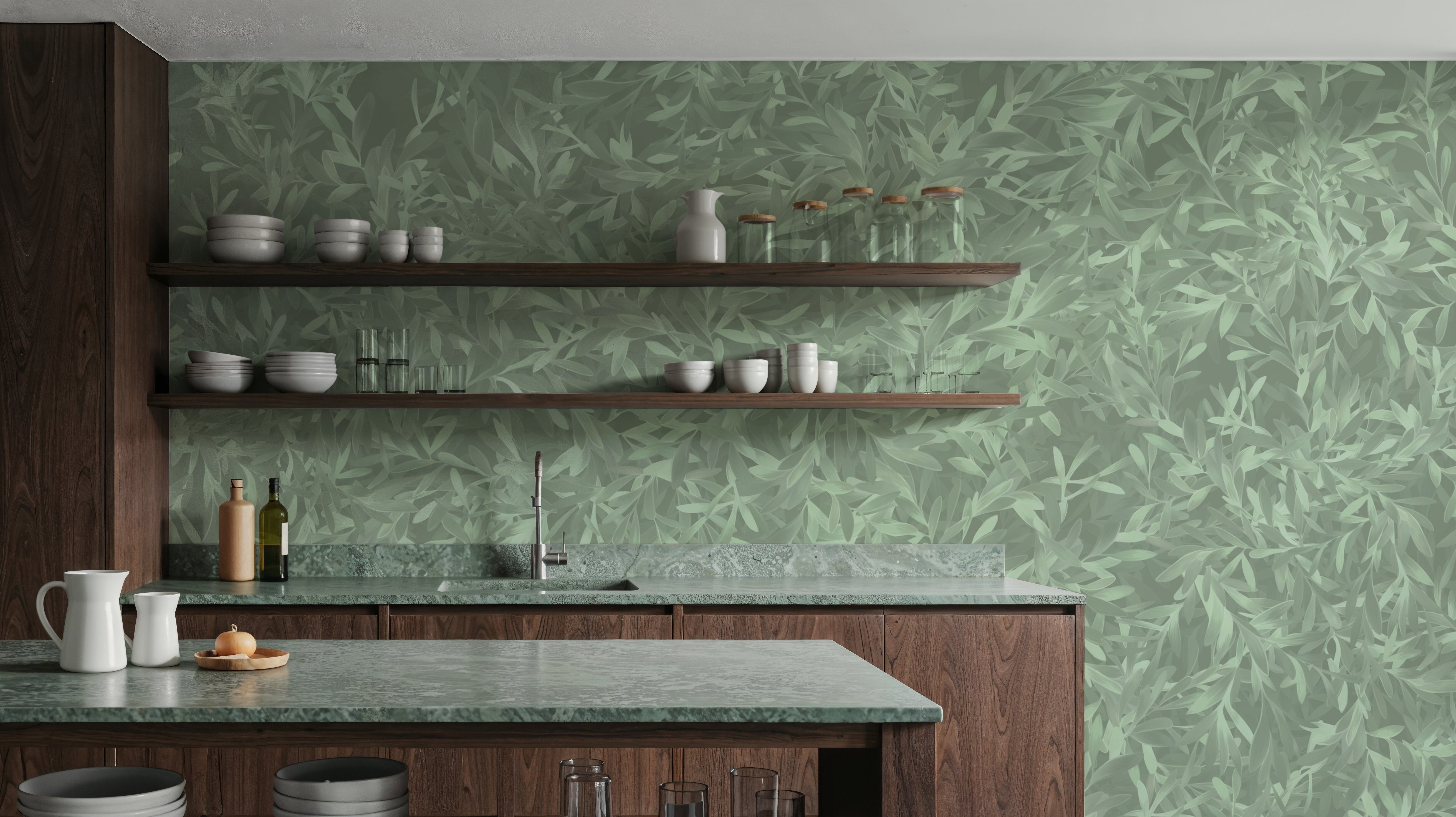 Lush Canopy Ceiling, Sage