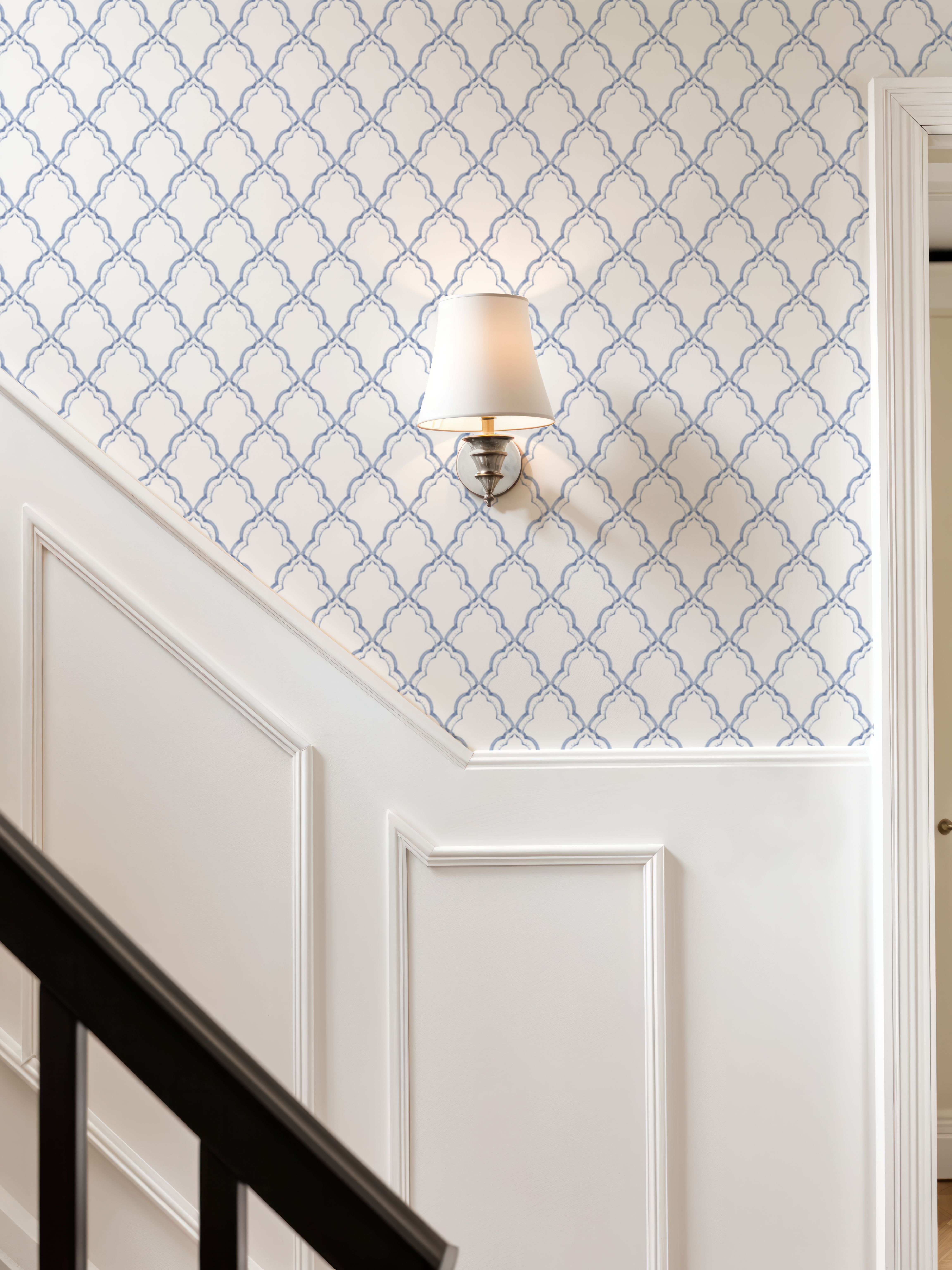 Medallion Trellis, Blueberry
