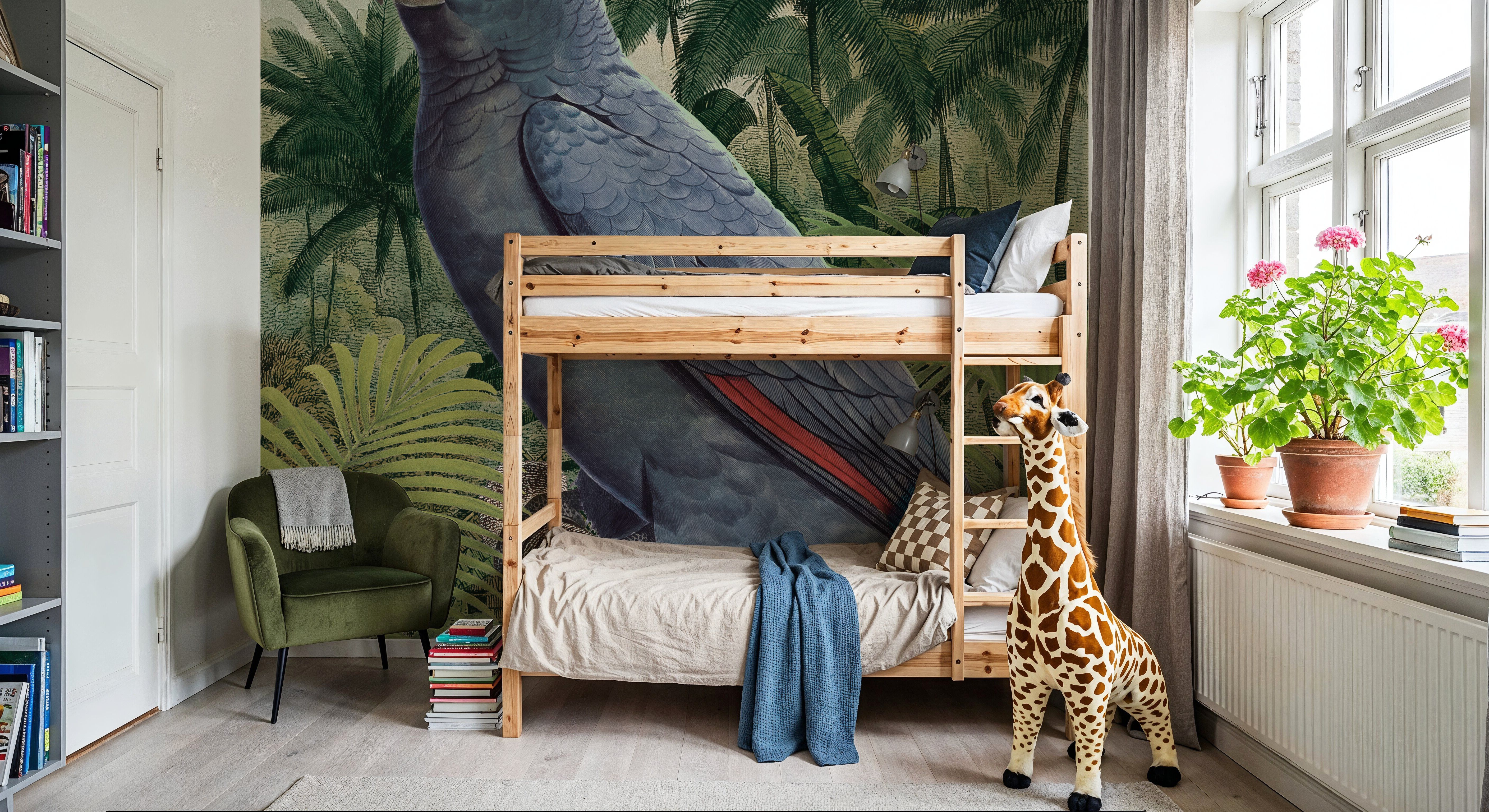 Jungle Parrot II Blue