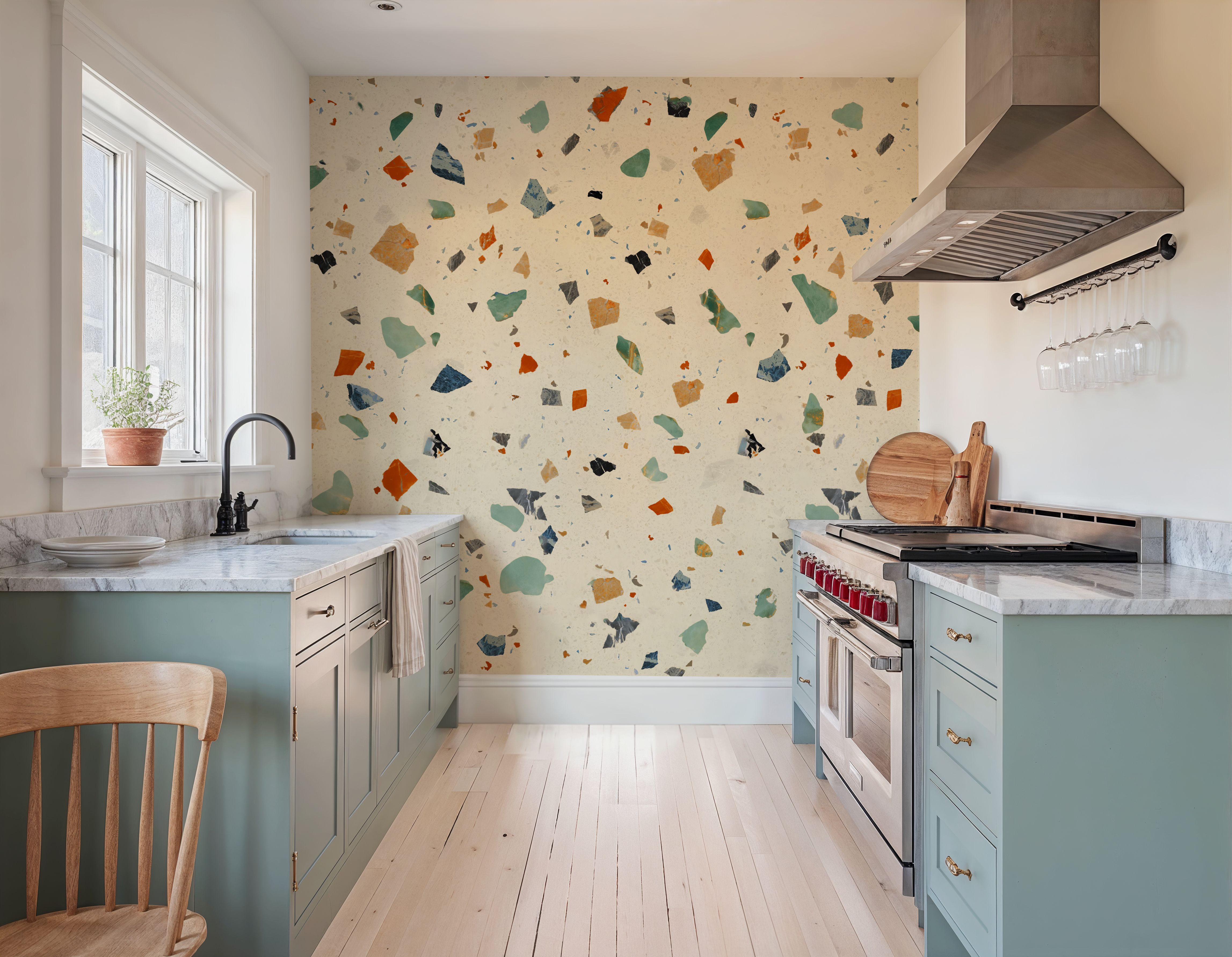 Terrazzo Multi, Cream