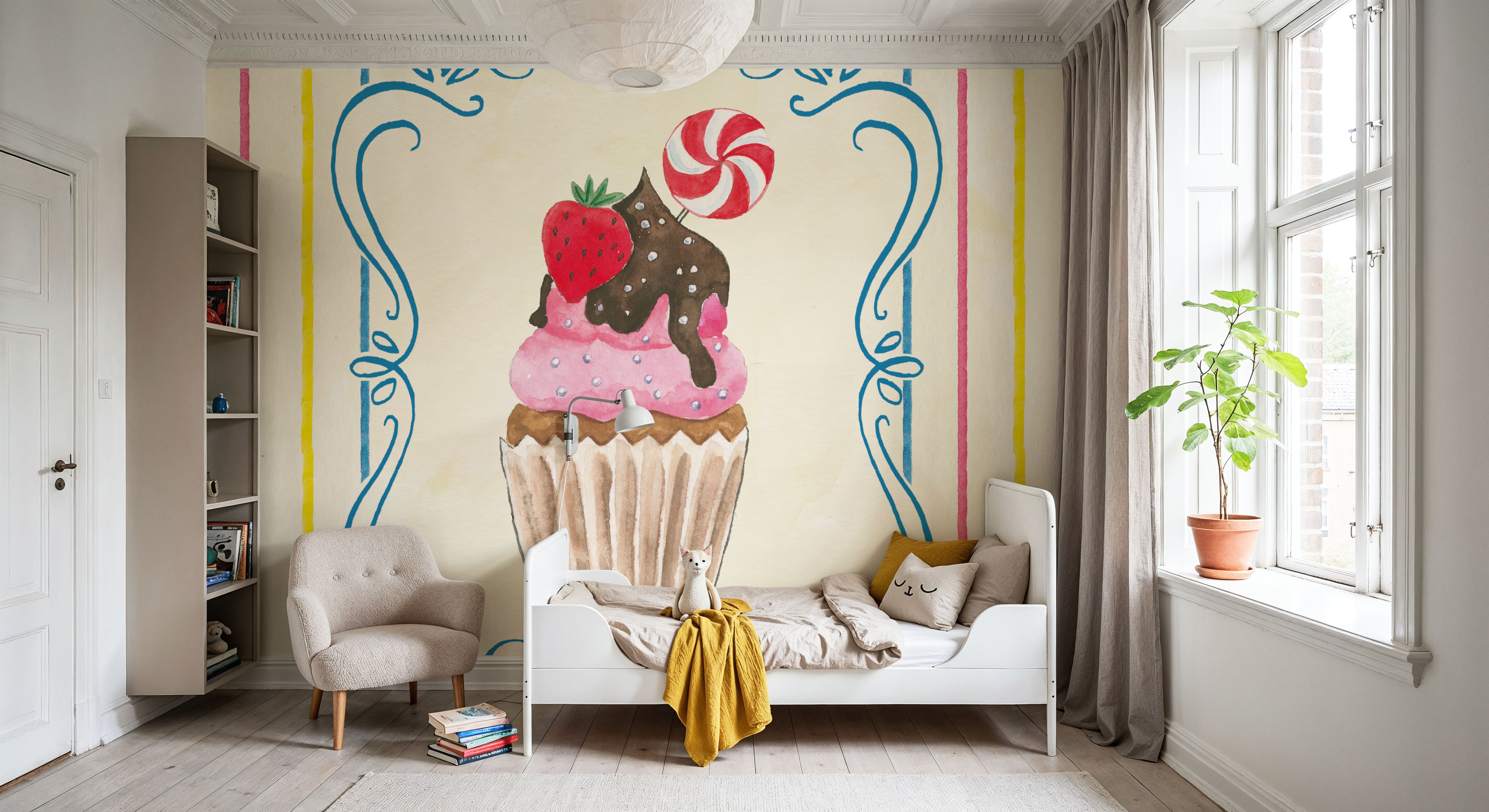 Sweet Life on Stripes III, Tapeten