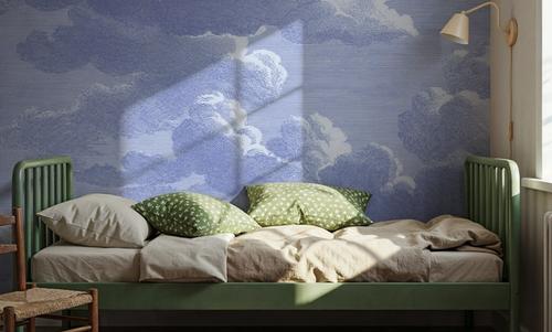 Intaglio Clouds, Periwinkle