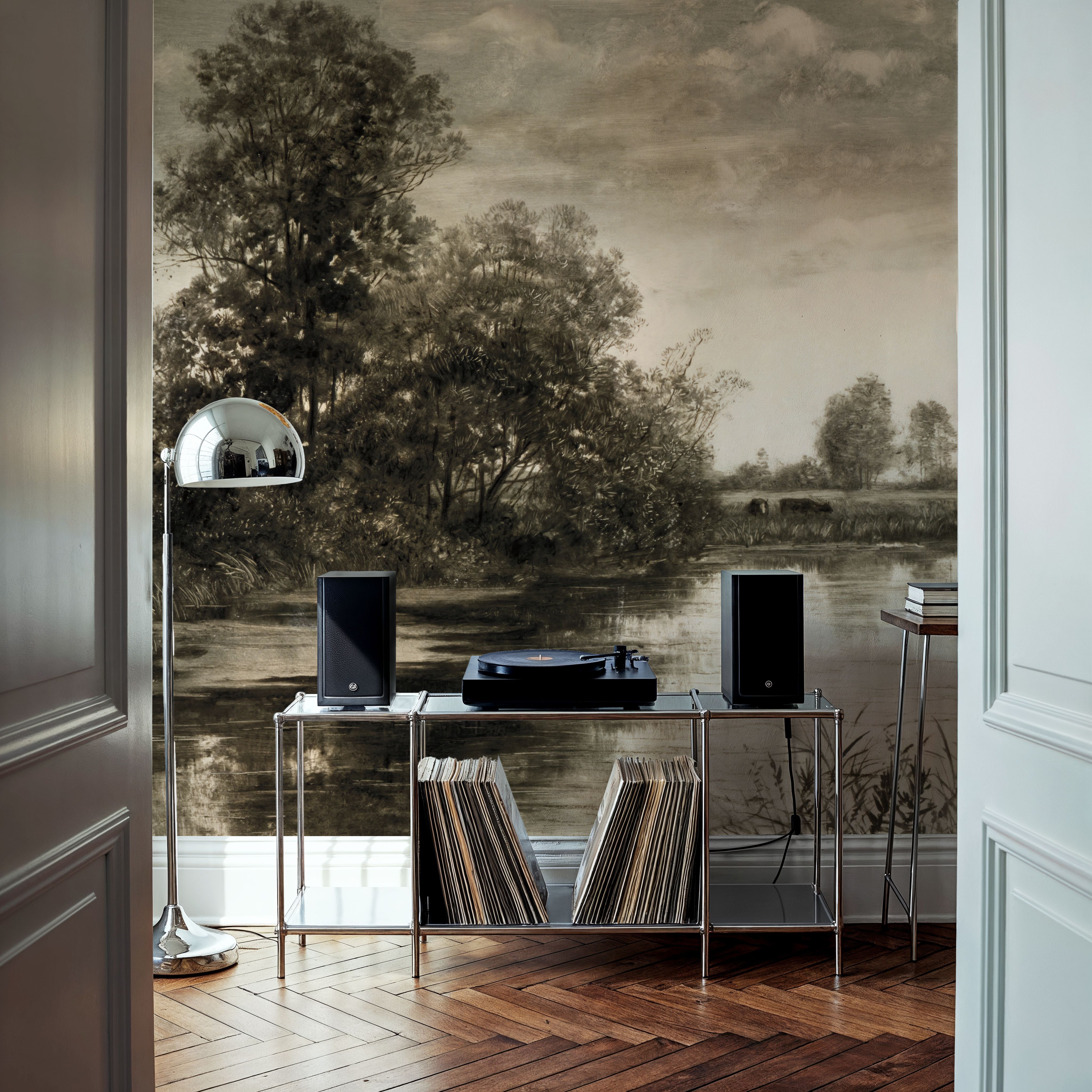 Pastoral Pond Landscape