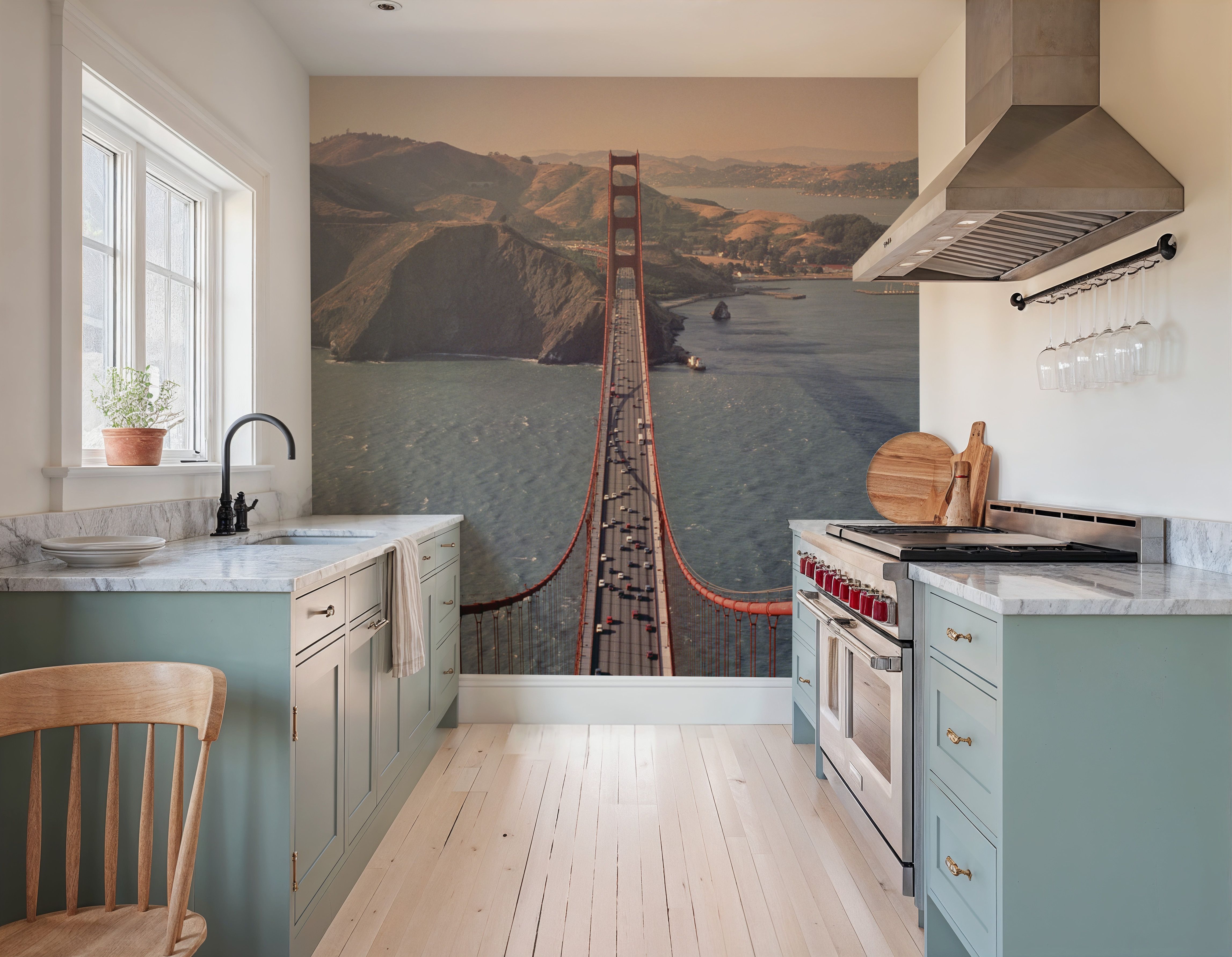 Golden Gate From Above