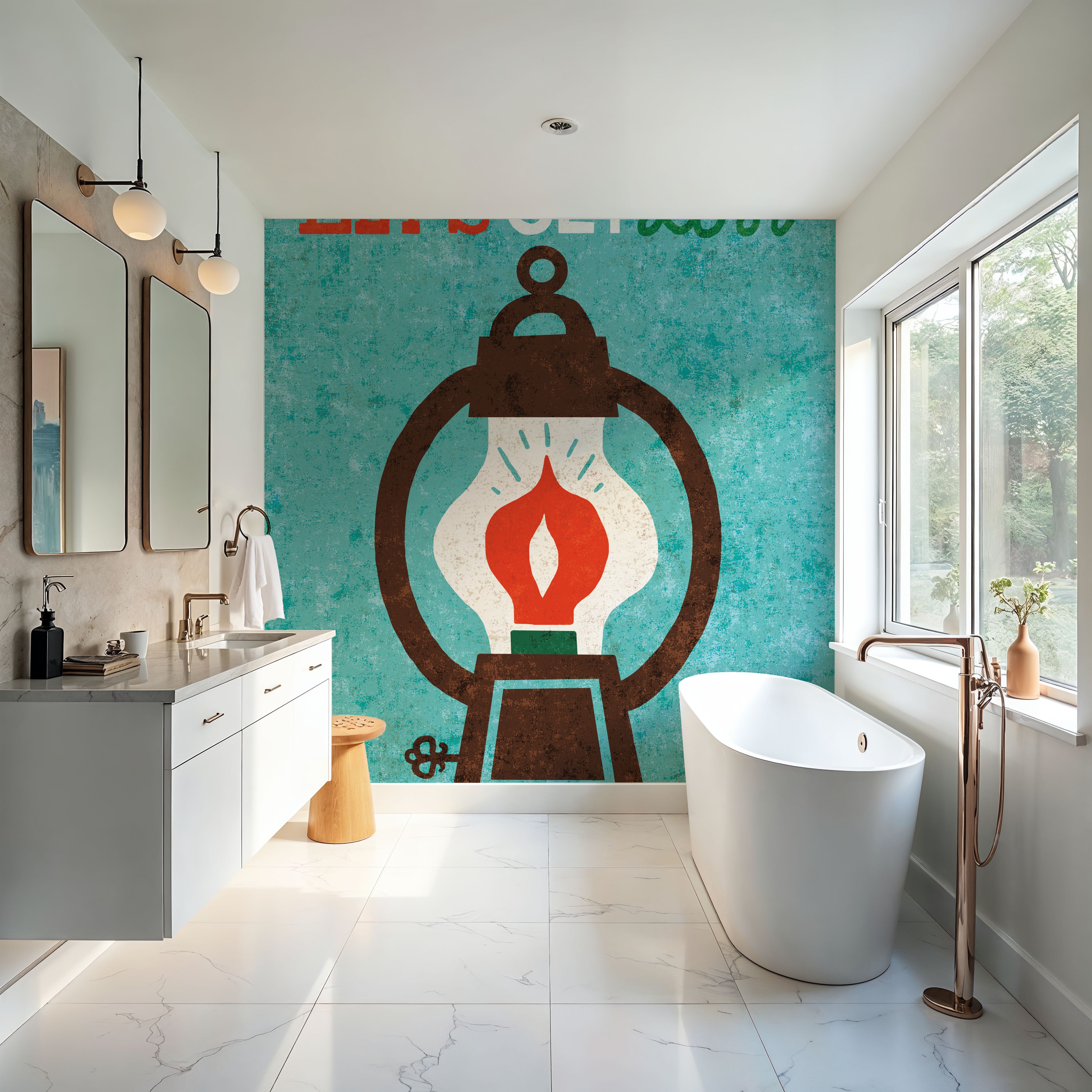 Happy Camper Lantern