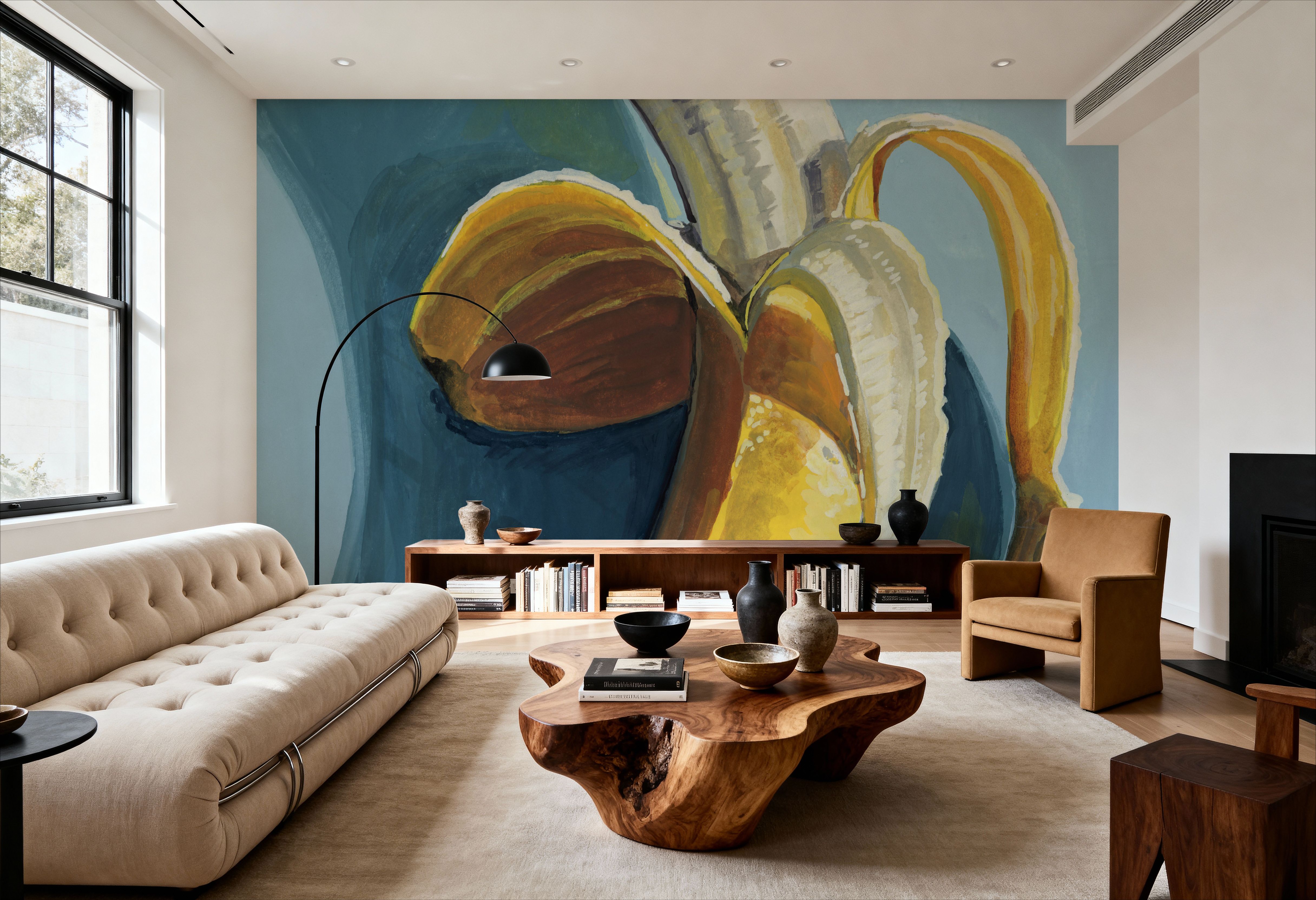 Shady Banana, Papier peint