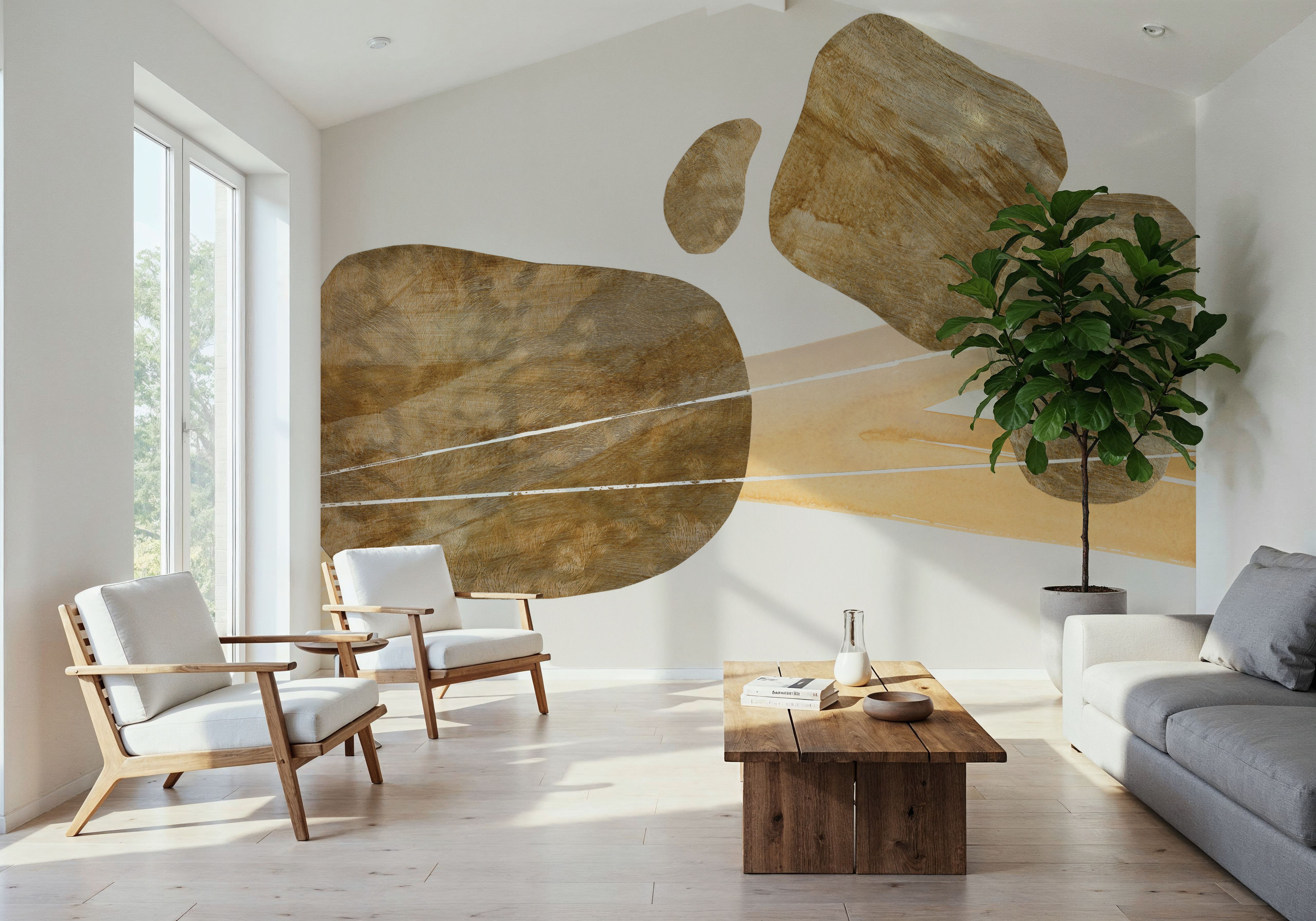 Metallic Texture Tall III, Papel pintado