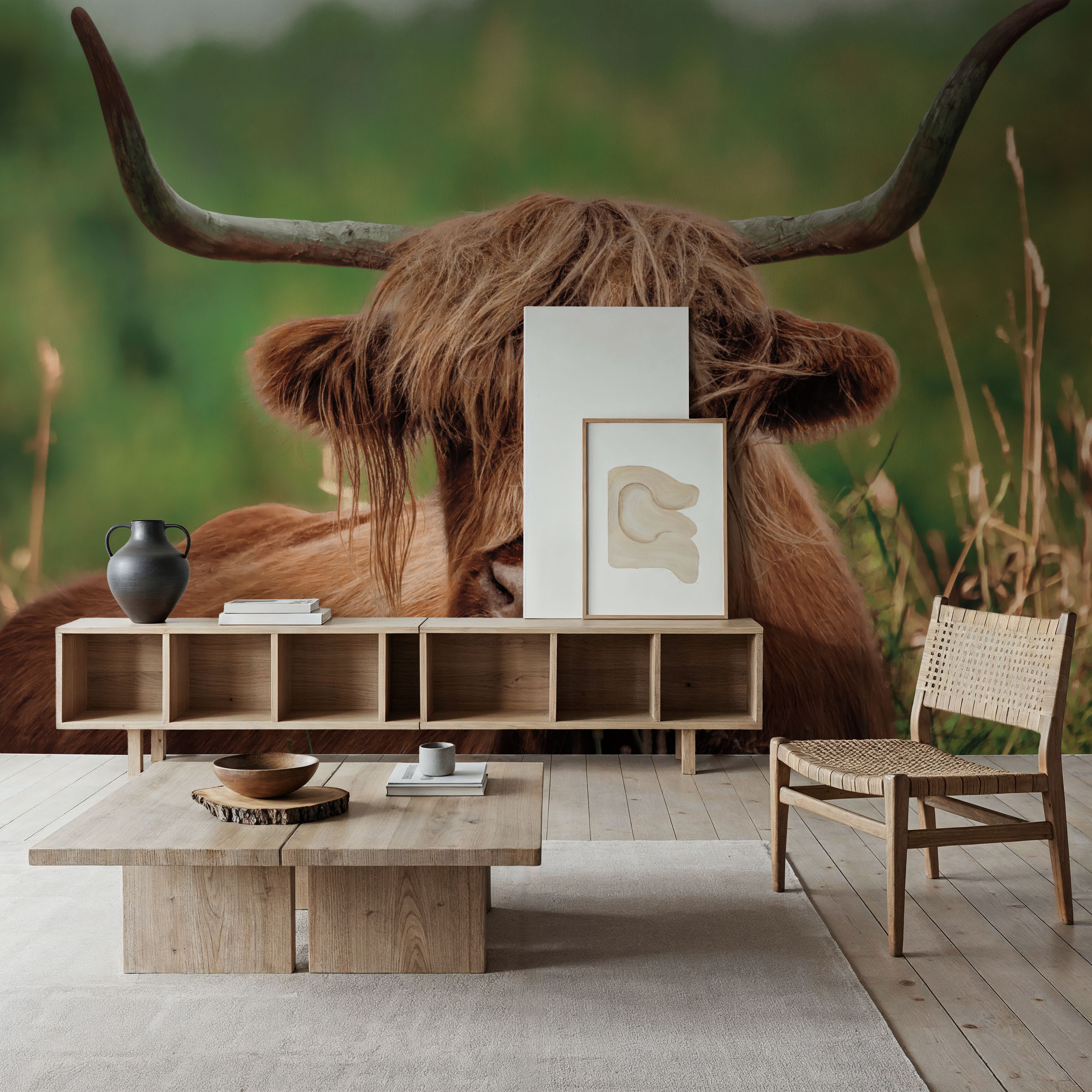 Highland Meadow Portrait