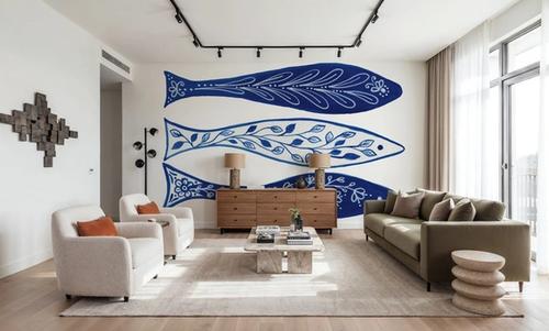 Coastal Chinoiserie VIII