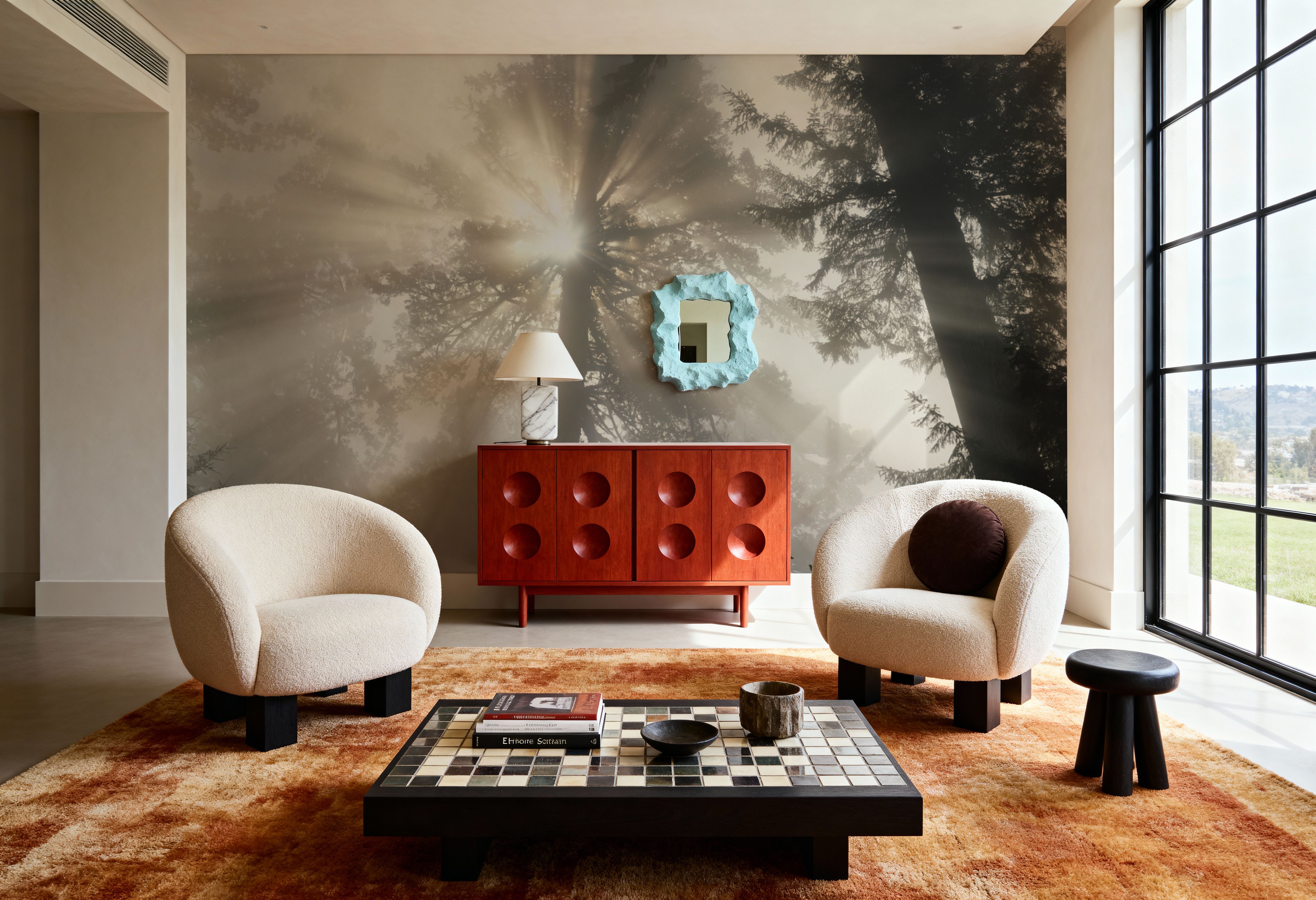 Mighty Redwood, Wallpaper