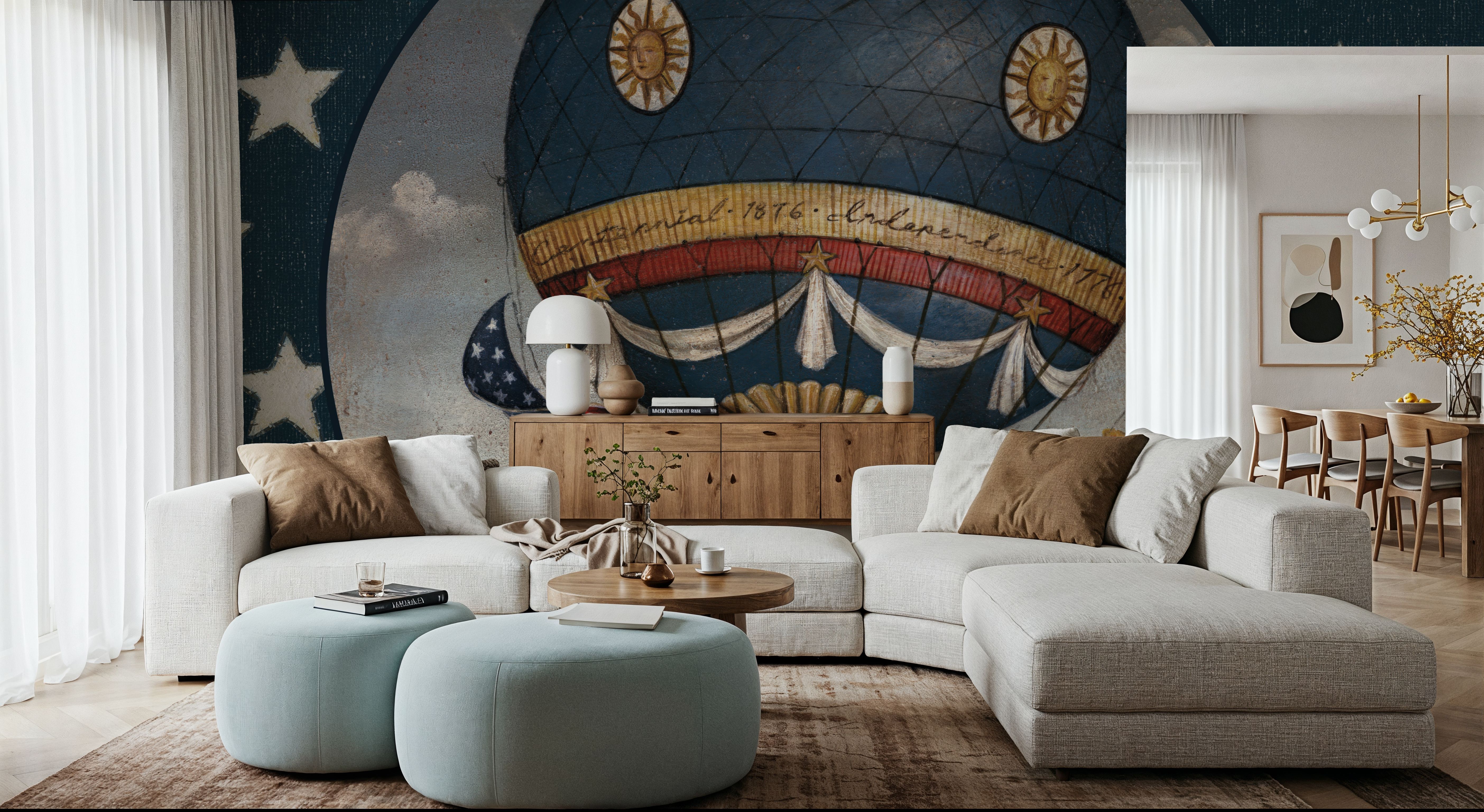 America Balloons II, Wallpaper