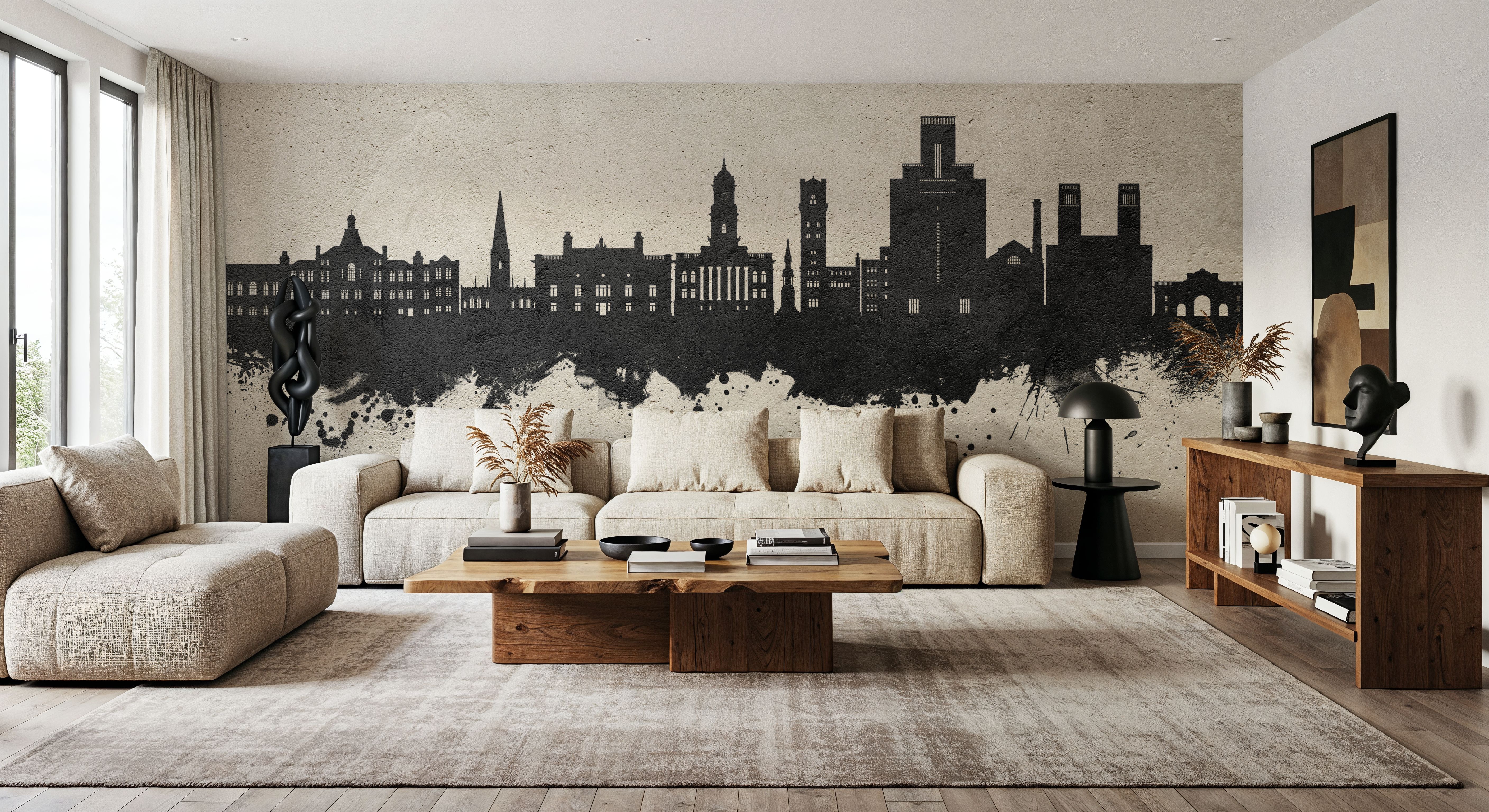 Birkehead England Skyline Concrete