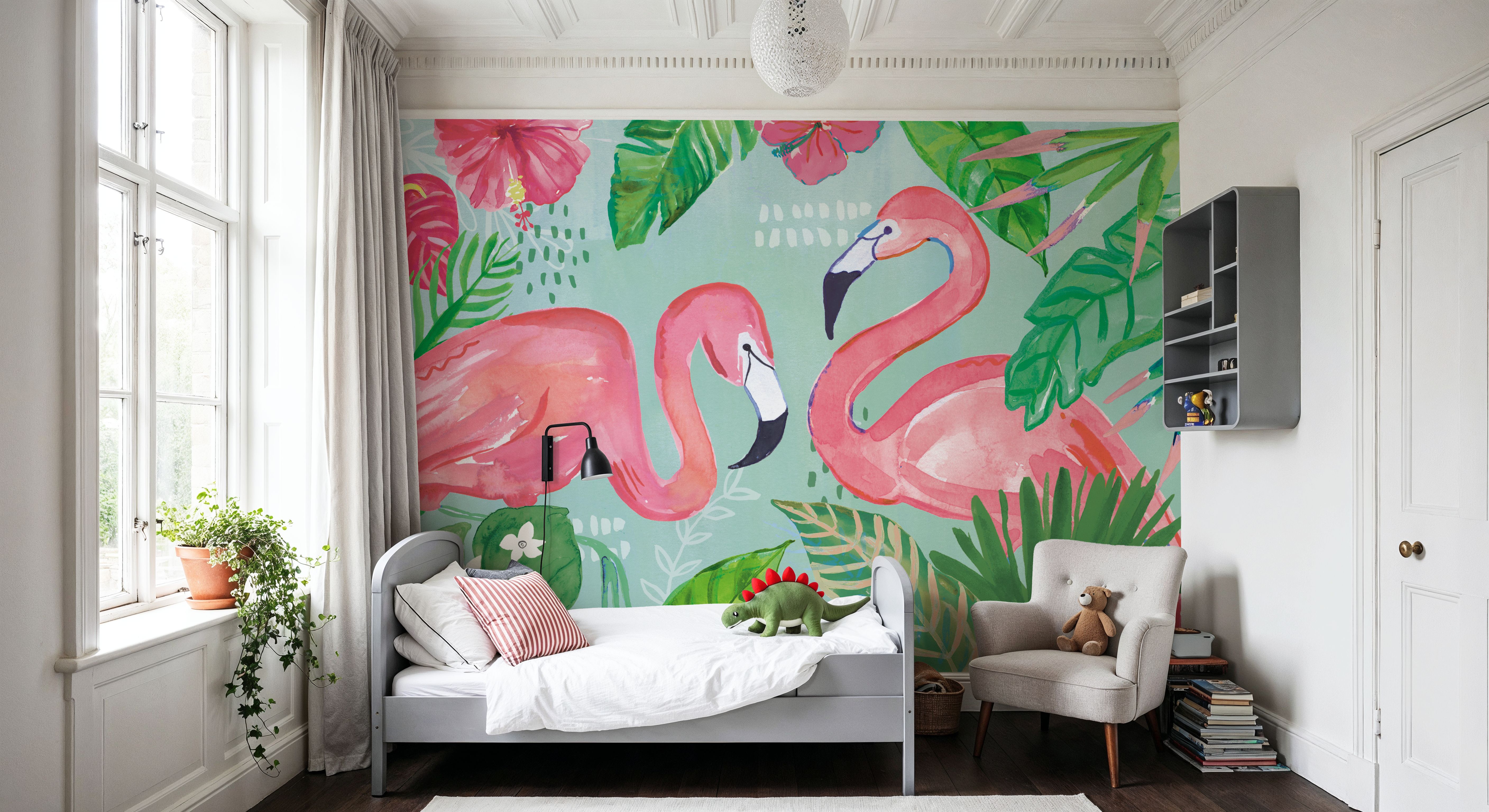 Fruity Flamingos I