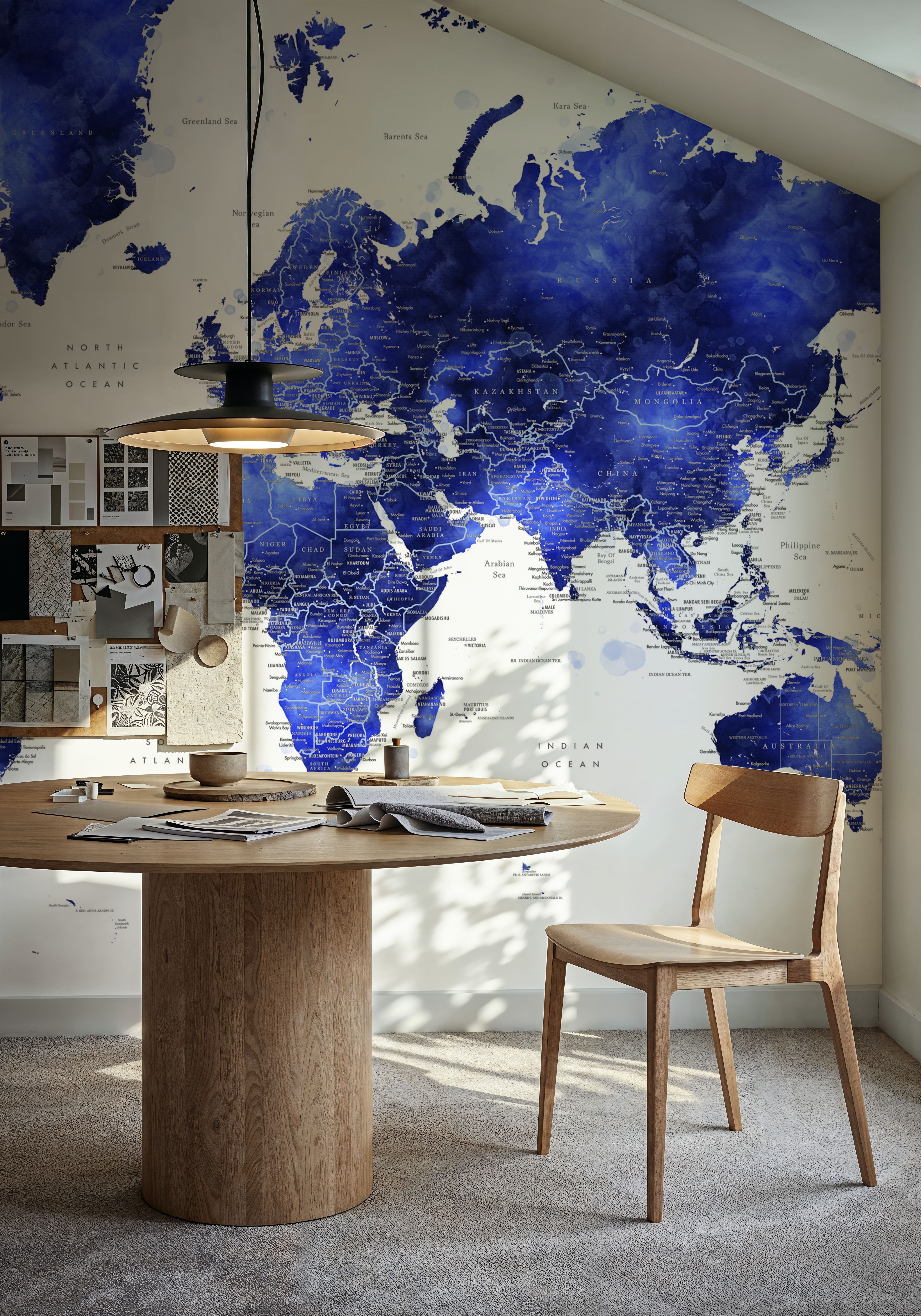 World Map Cities - Crisalida