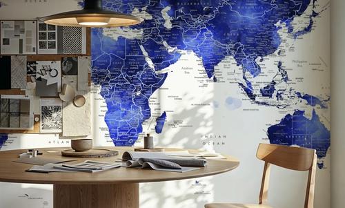 World Map Cities - Crisalida