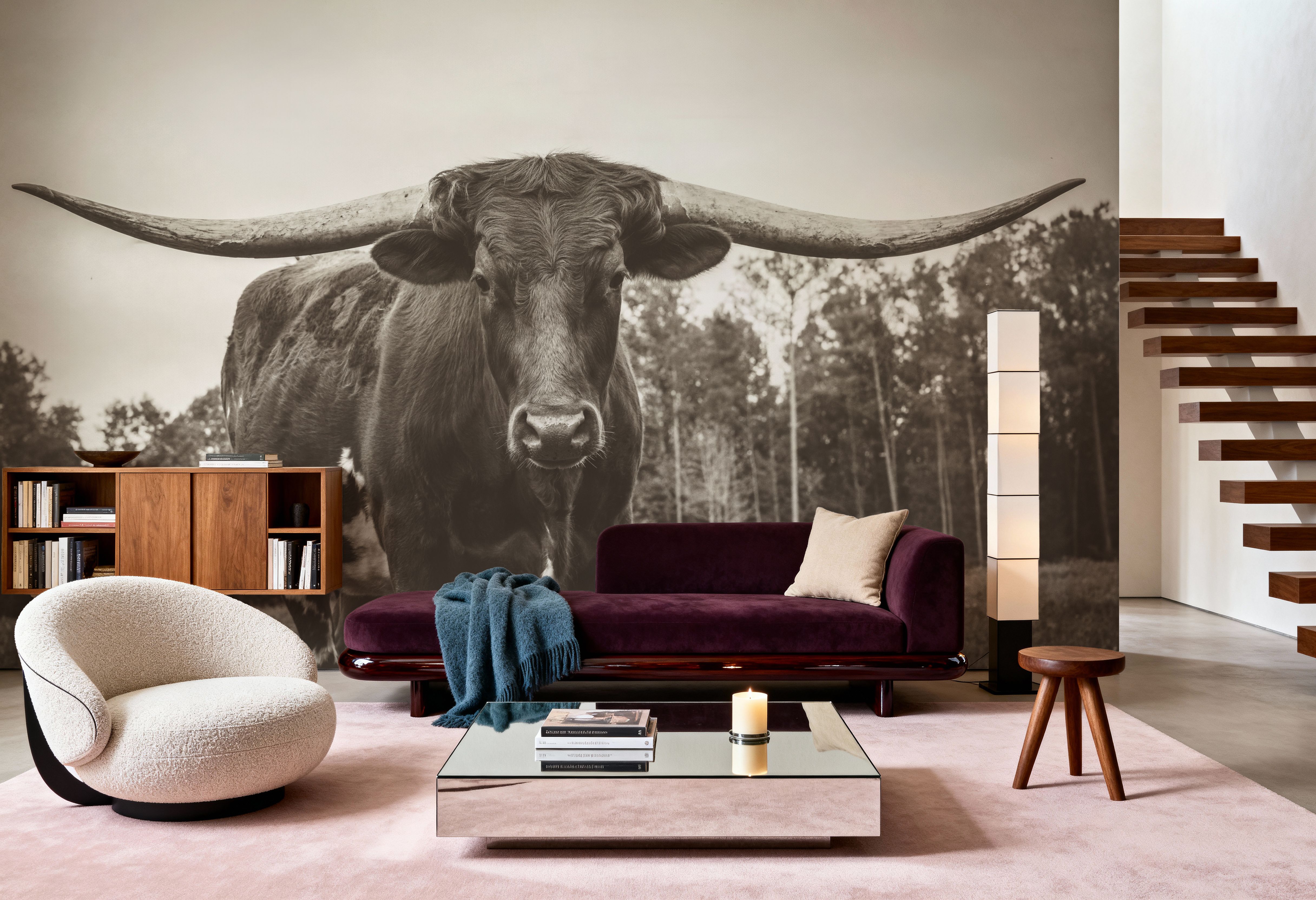 Longhorn Pastures Sepia