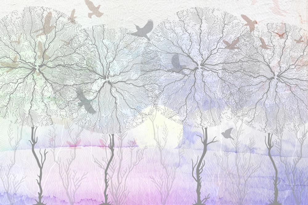 Shade of Trees Lilac