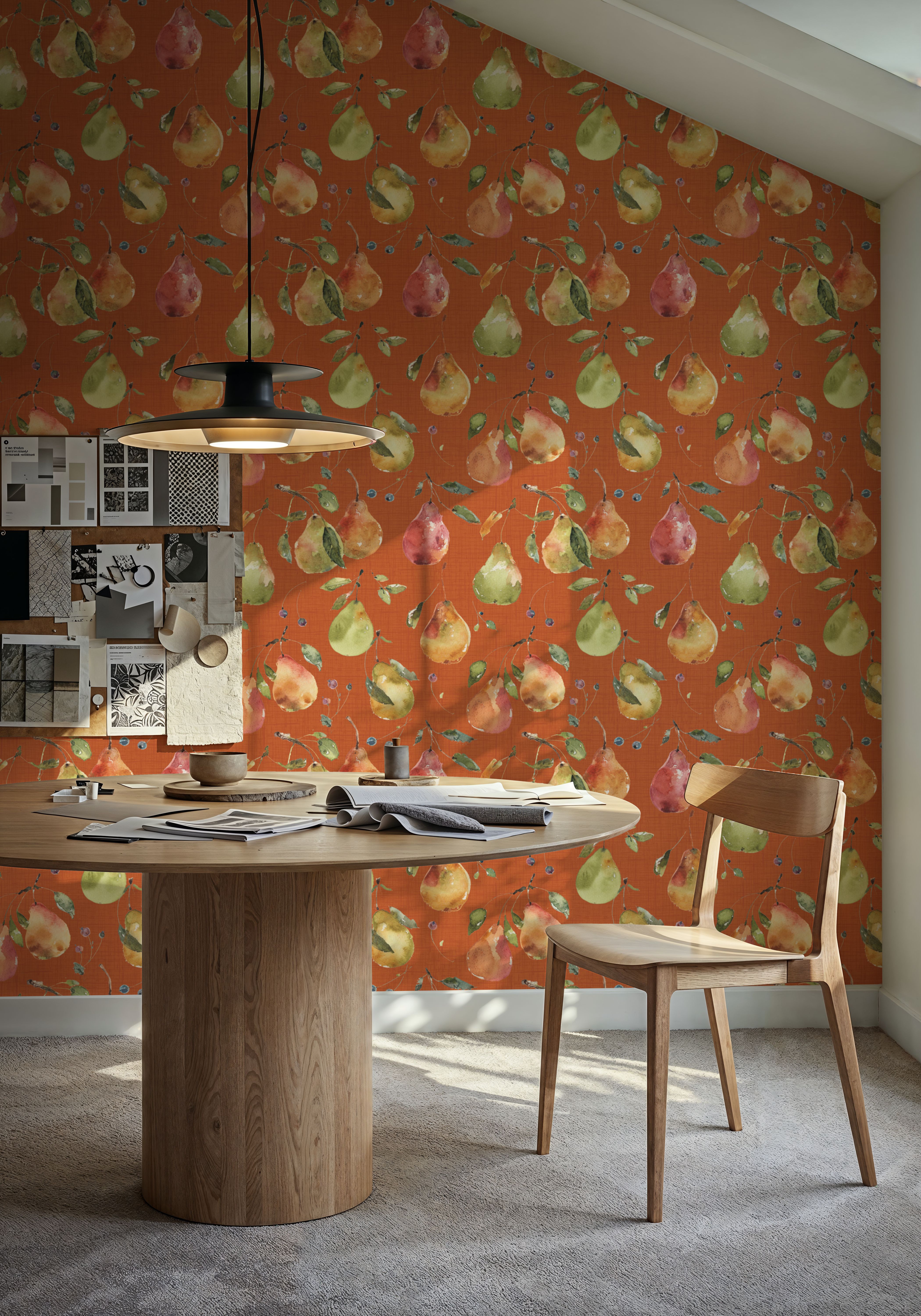 Time to Share Pears Orange