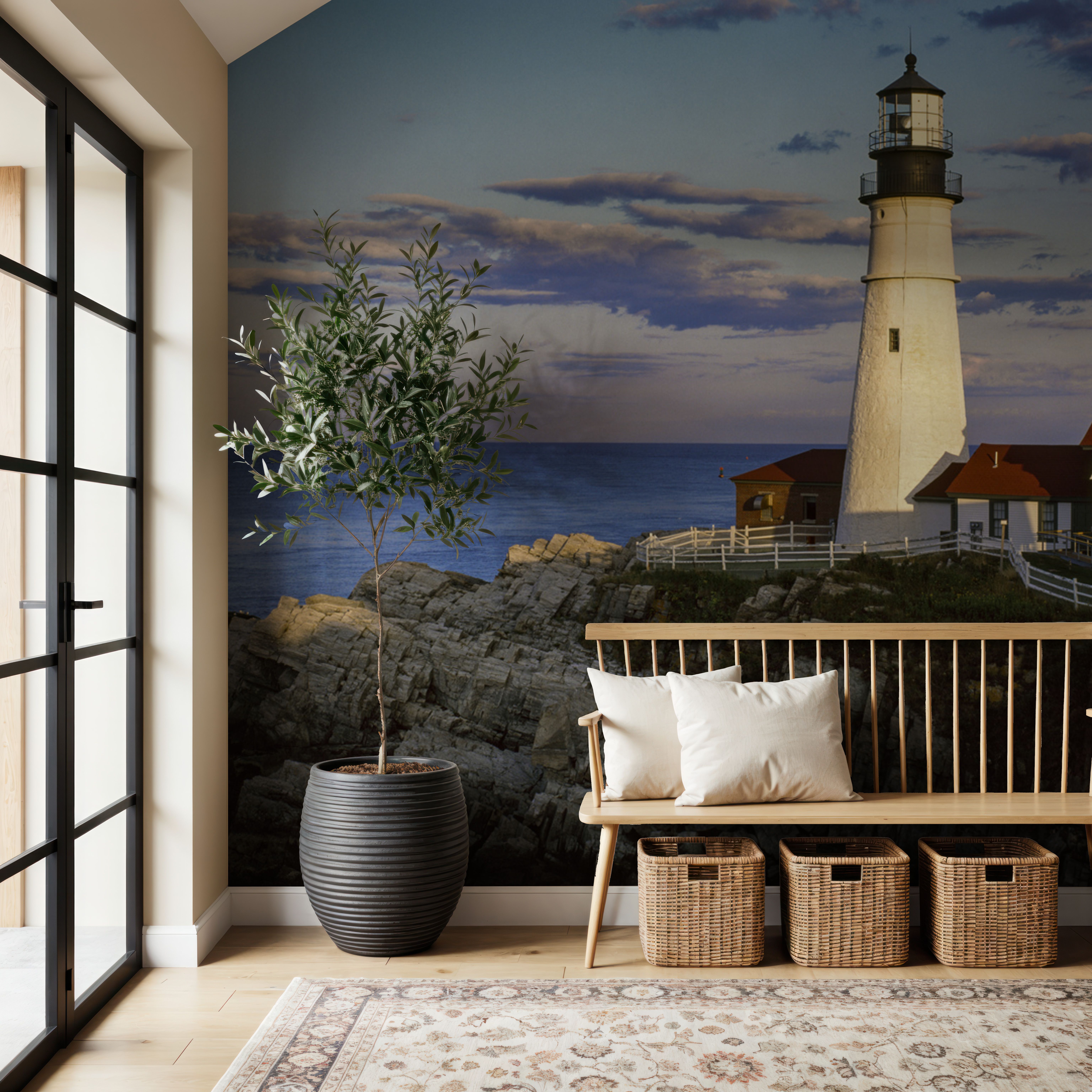 Cliffside Lighthouse Retreat