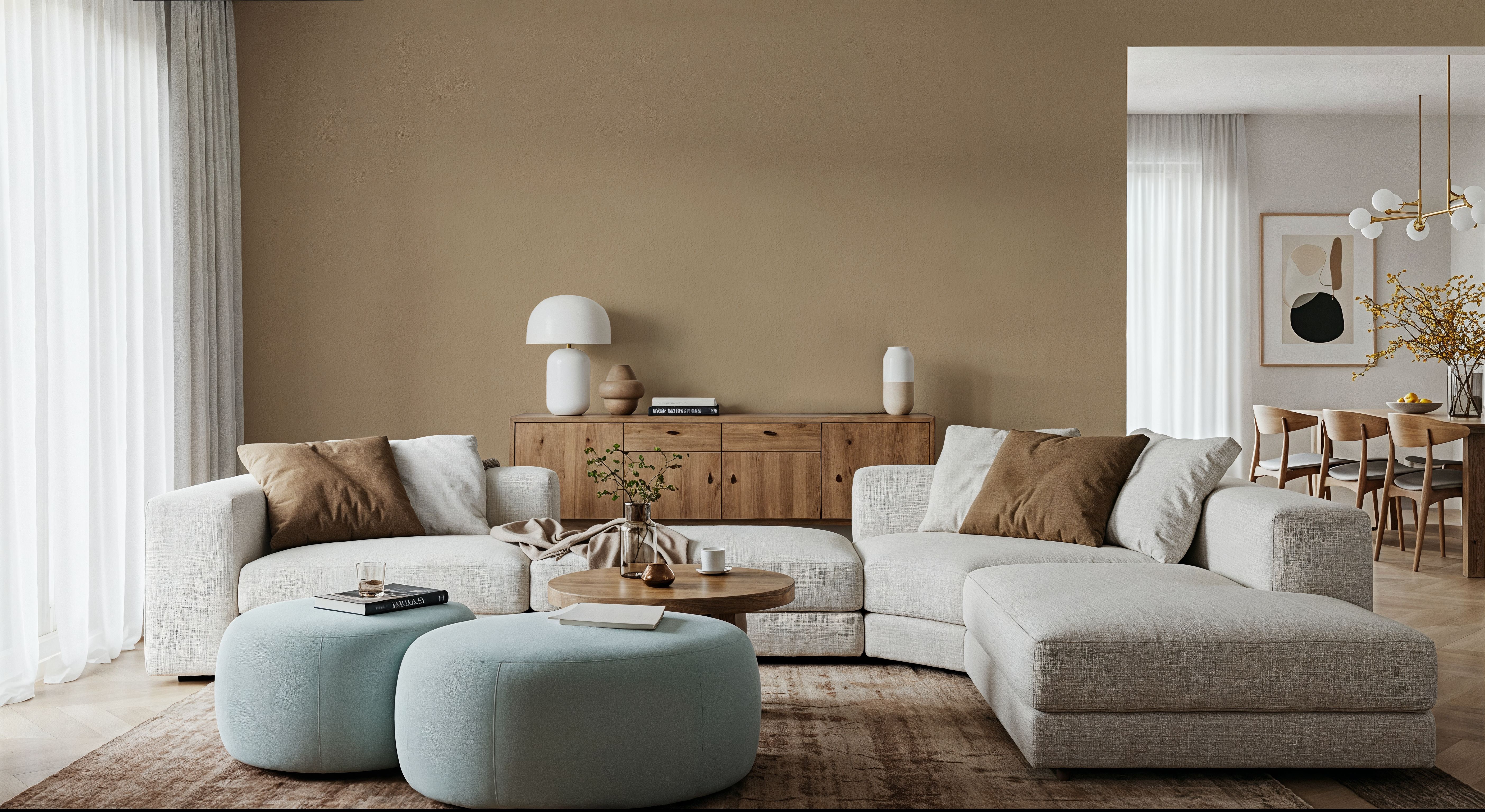 Faux Sand Stucco Finish, Beige