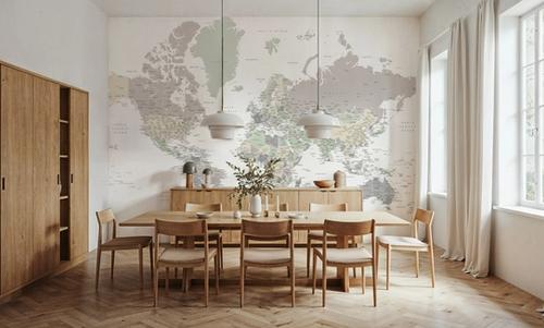 World Map Cities - Anouk