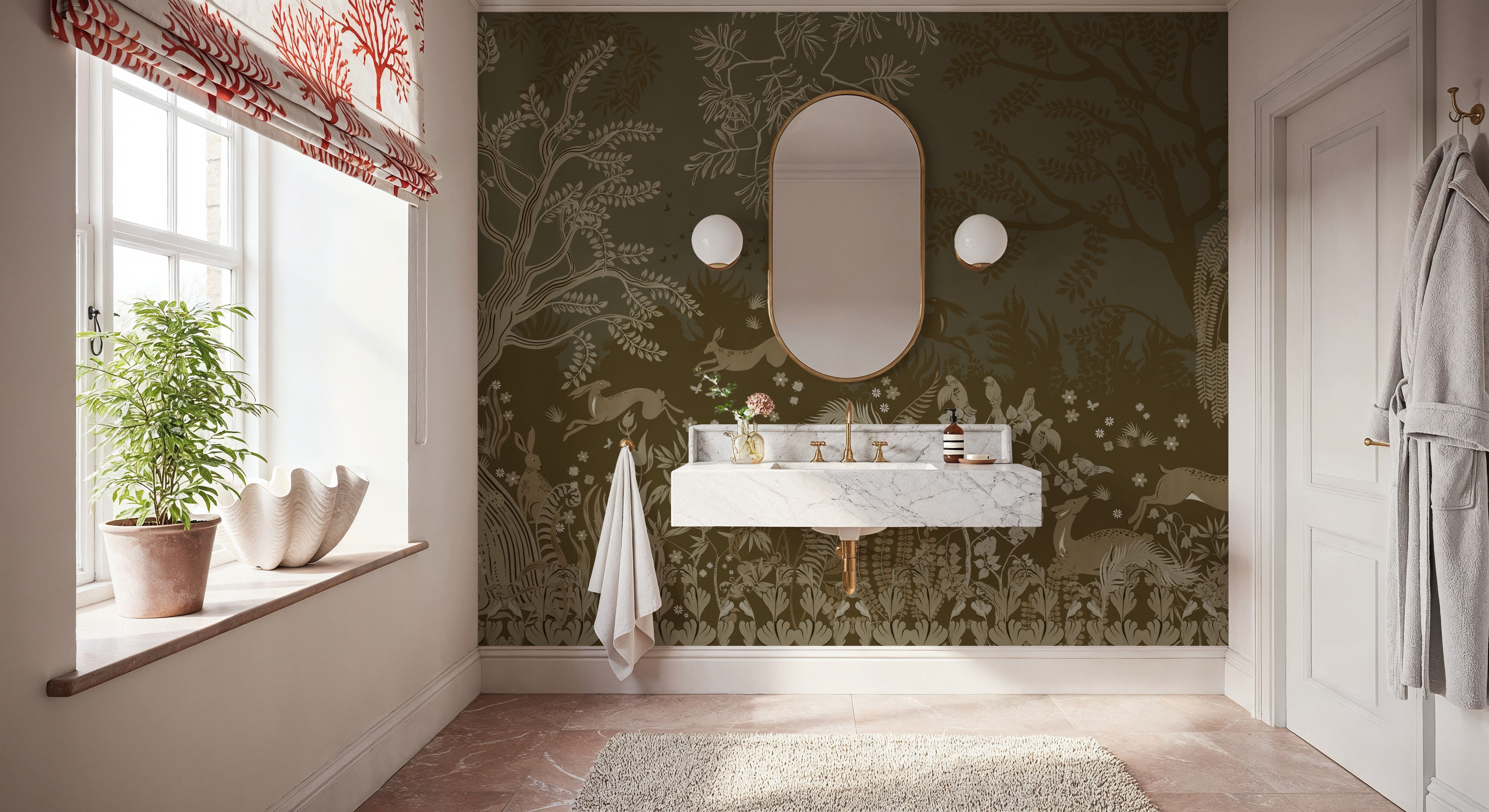 Liria Eden, Antique Olive, Tapetti