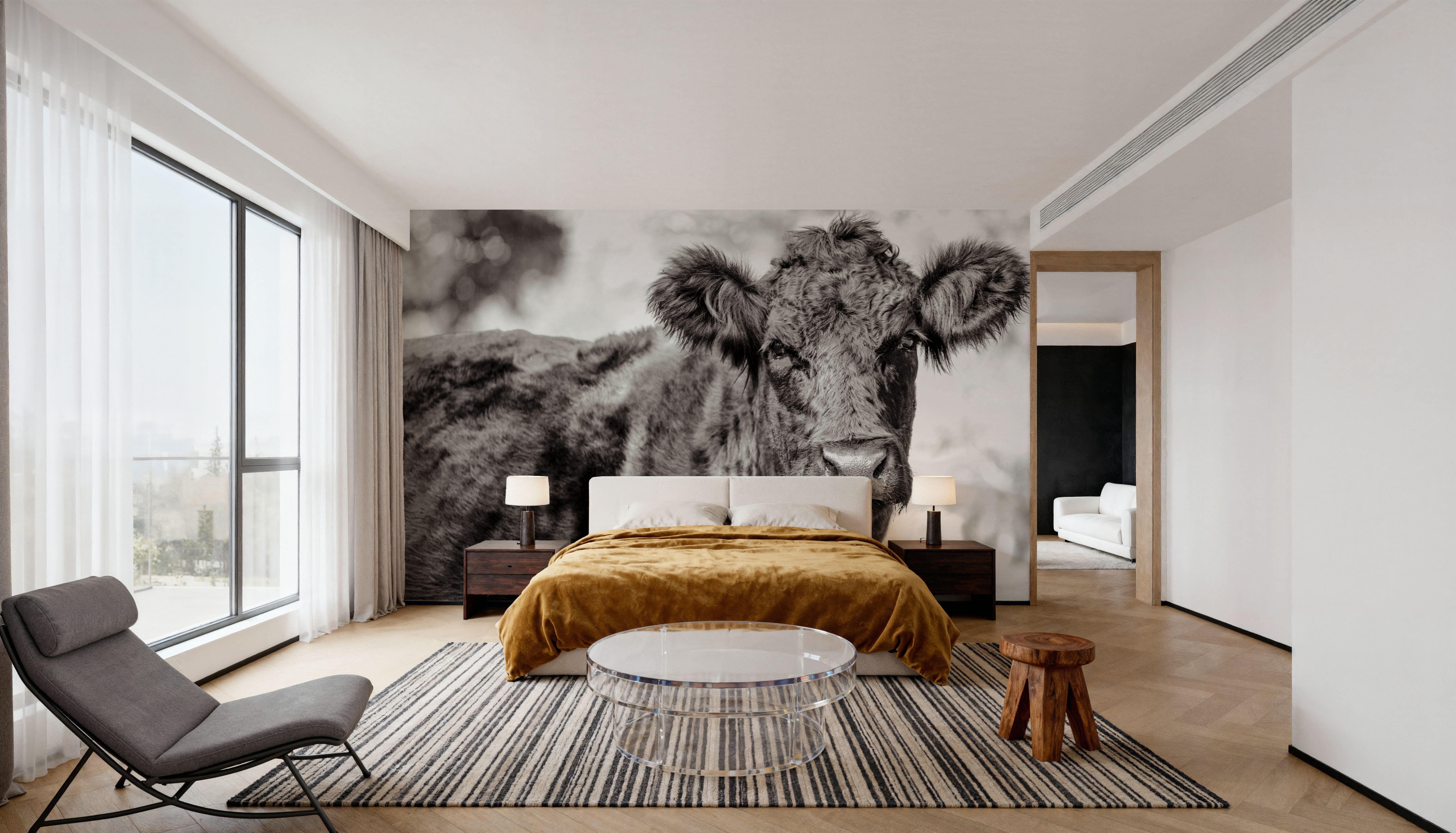 Dartmoor Cow, Papier peint