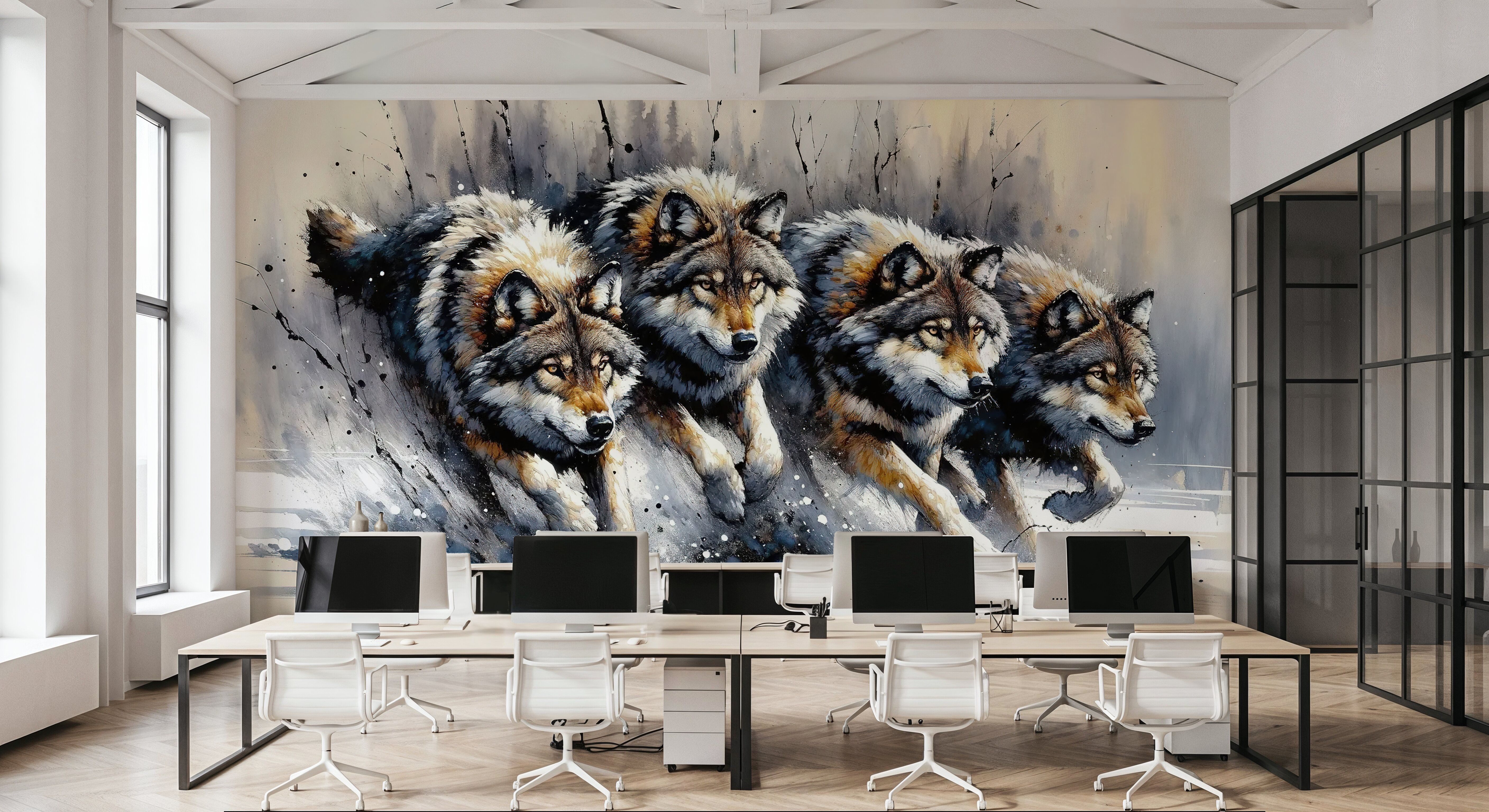 Echoes in the Frost, Wallpaper