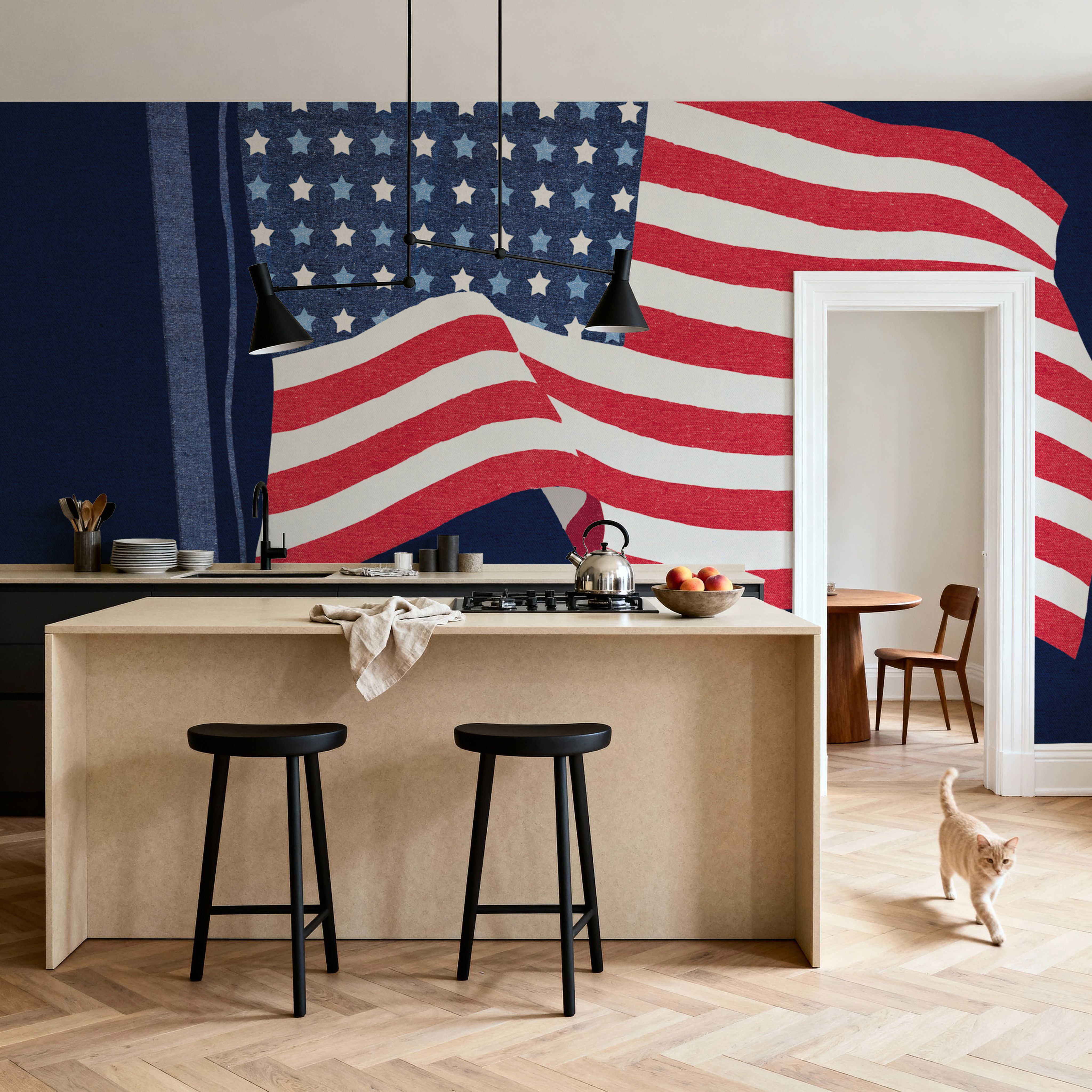 Stars and Stripes Bless America