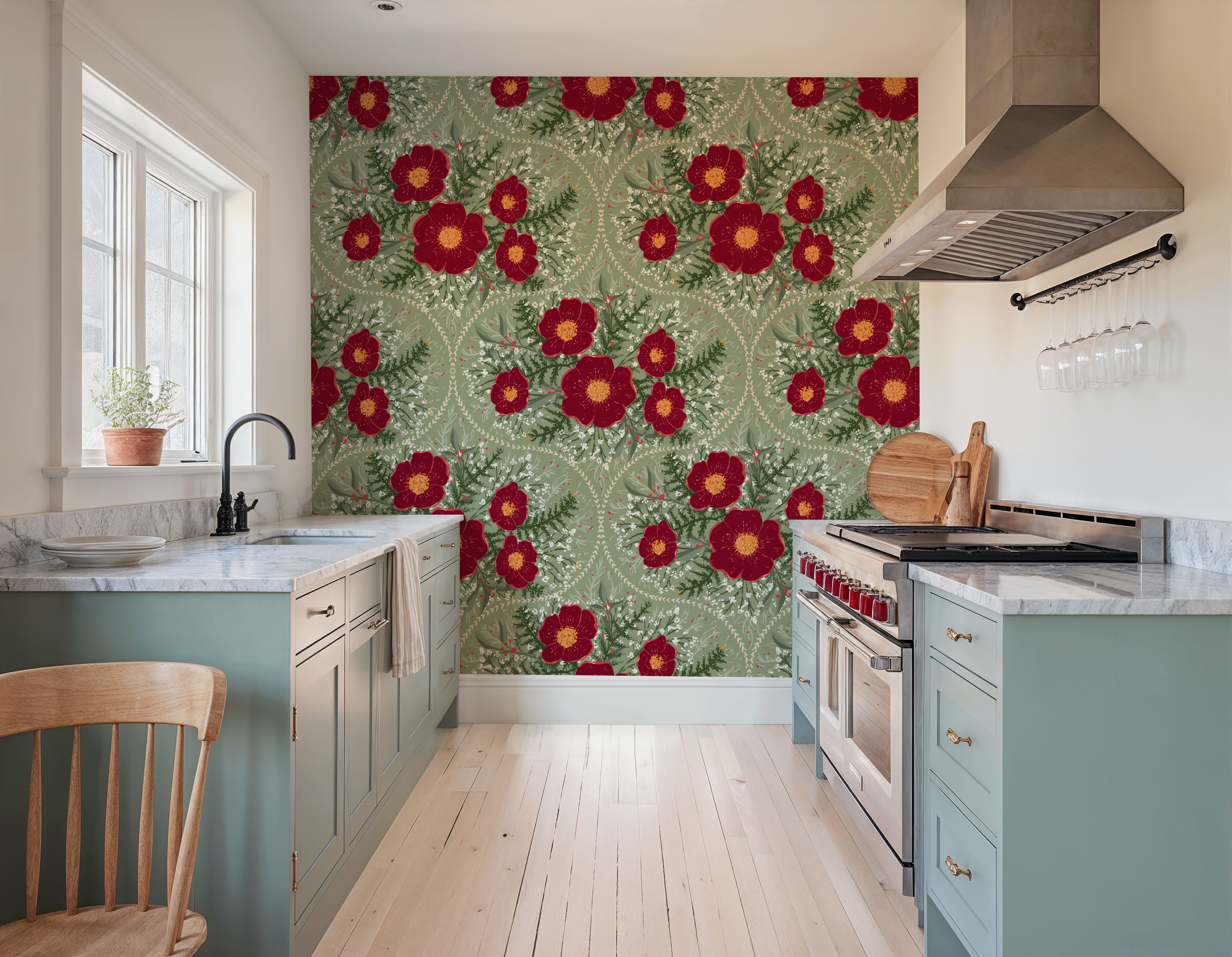 Yuletide Camelia, Artichoke