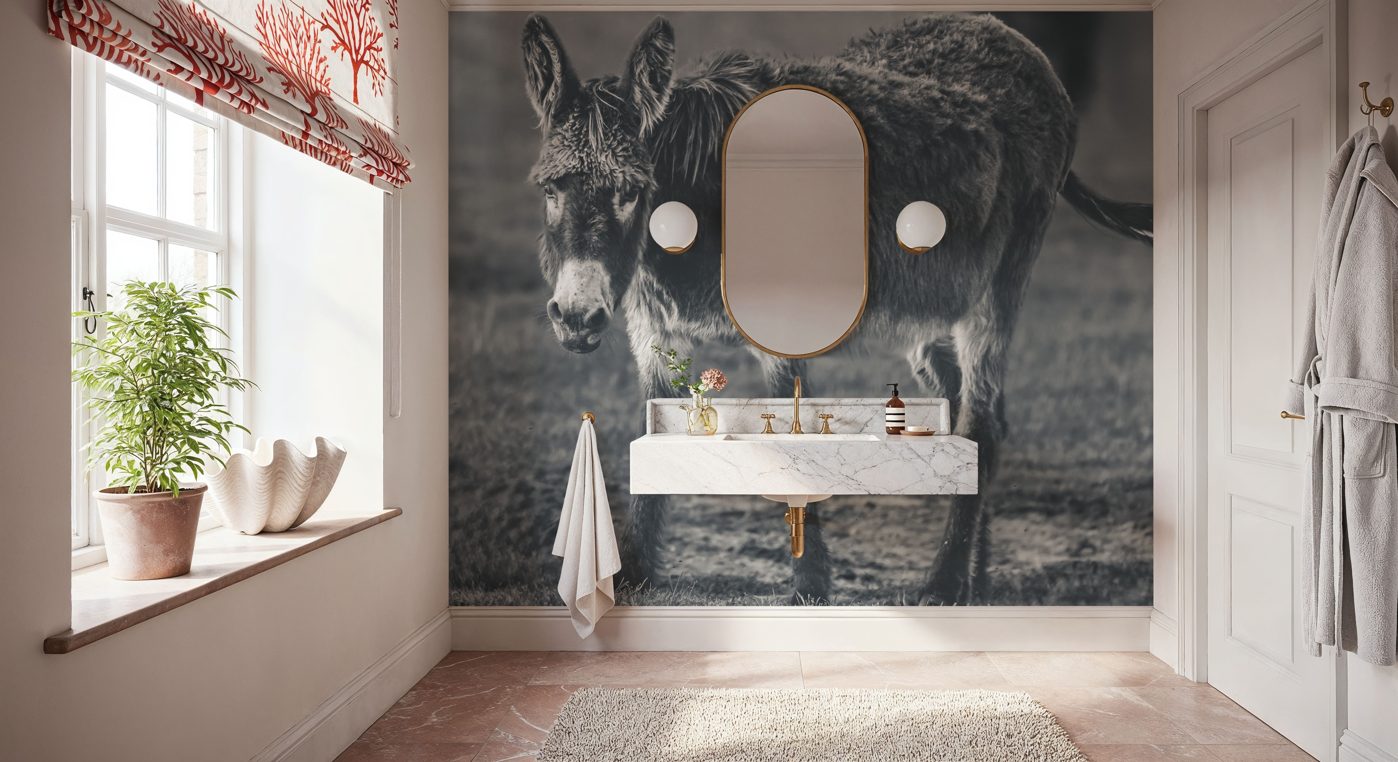 Donkey Summer III BW