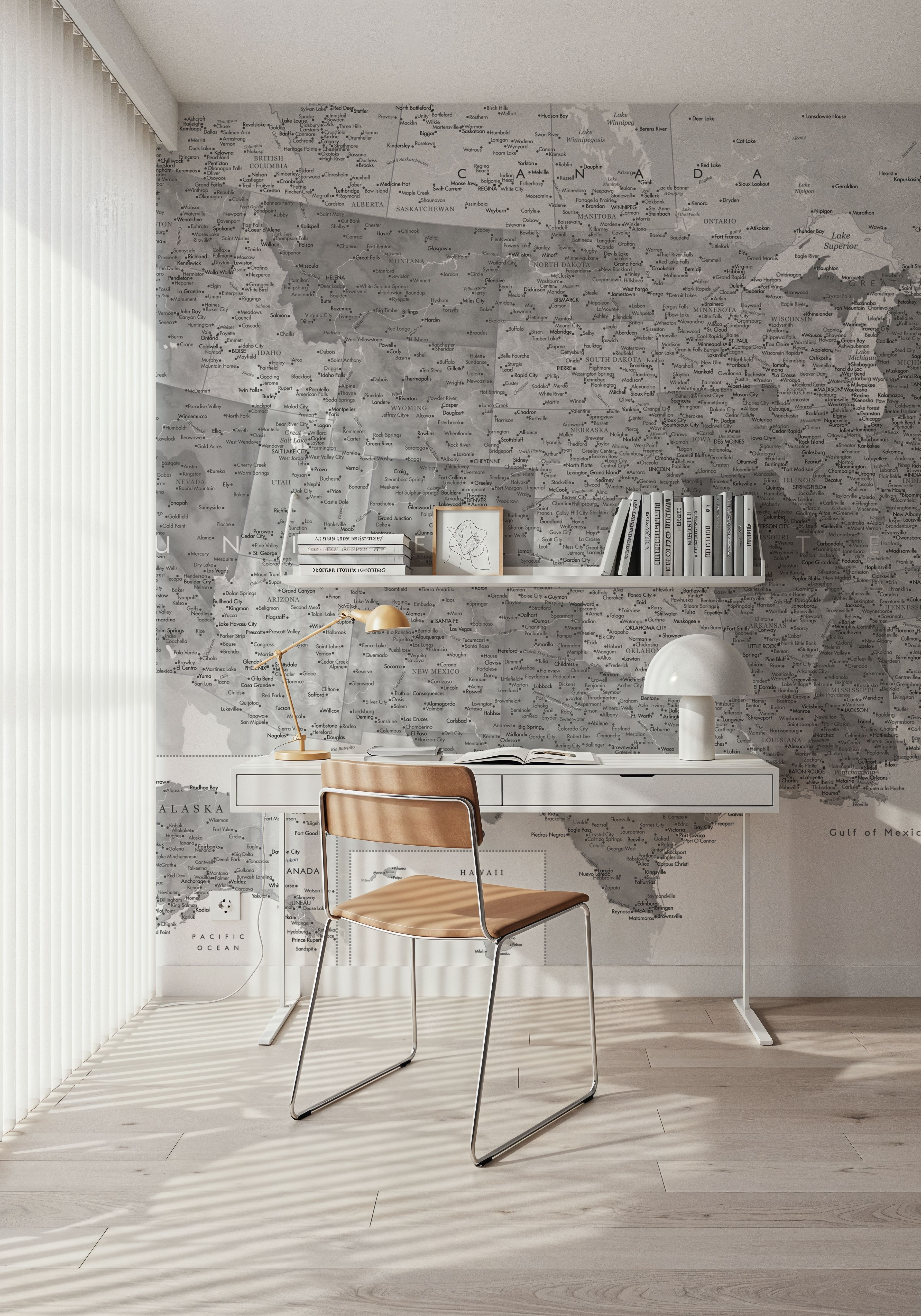 US Map Detailed - Jimmy