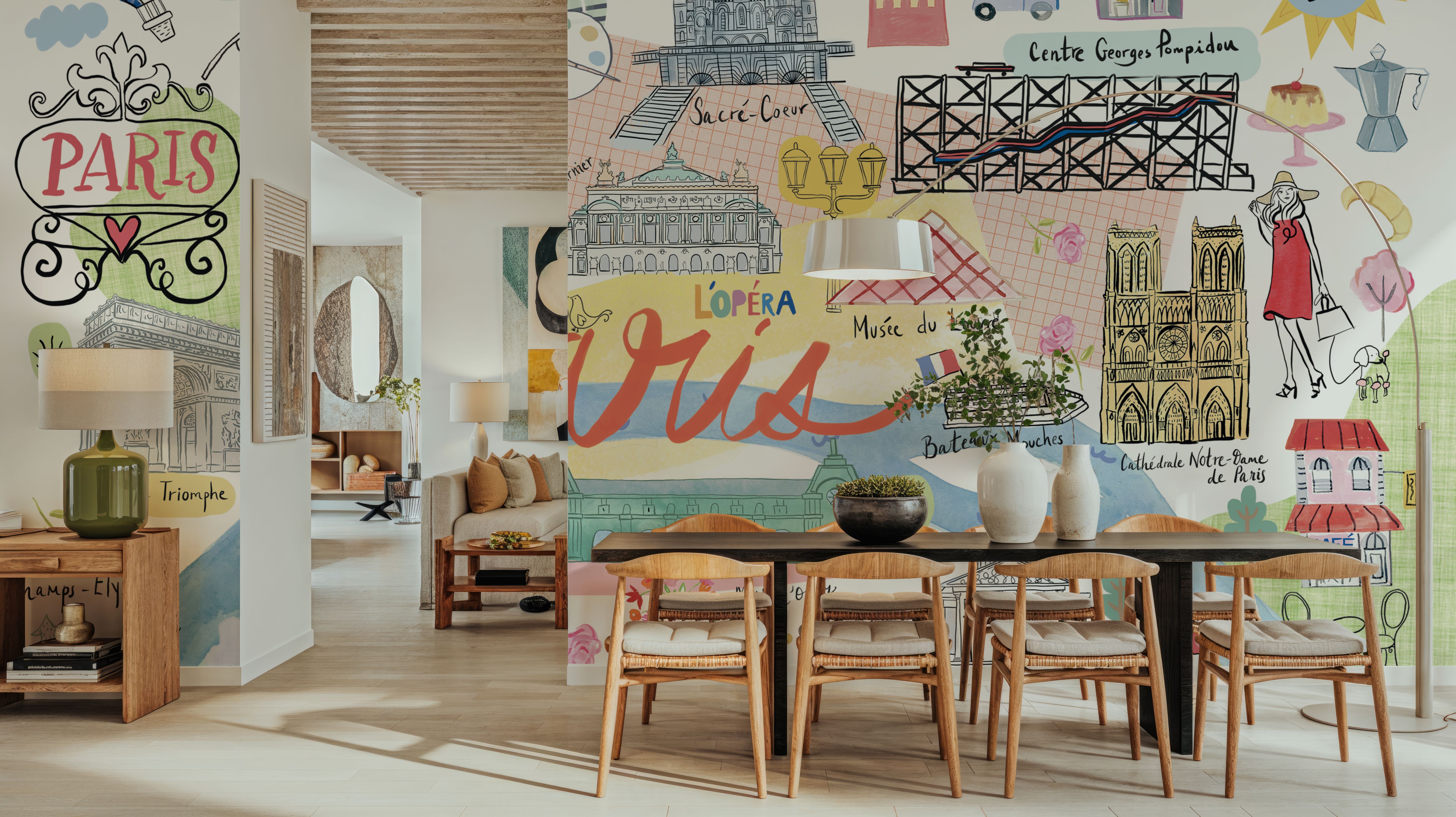 Paris Essentials, Papier peint