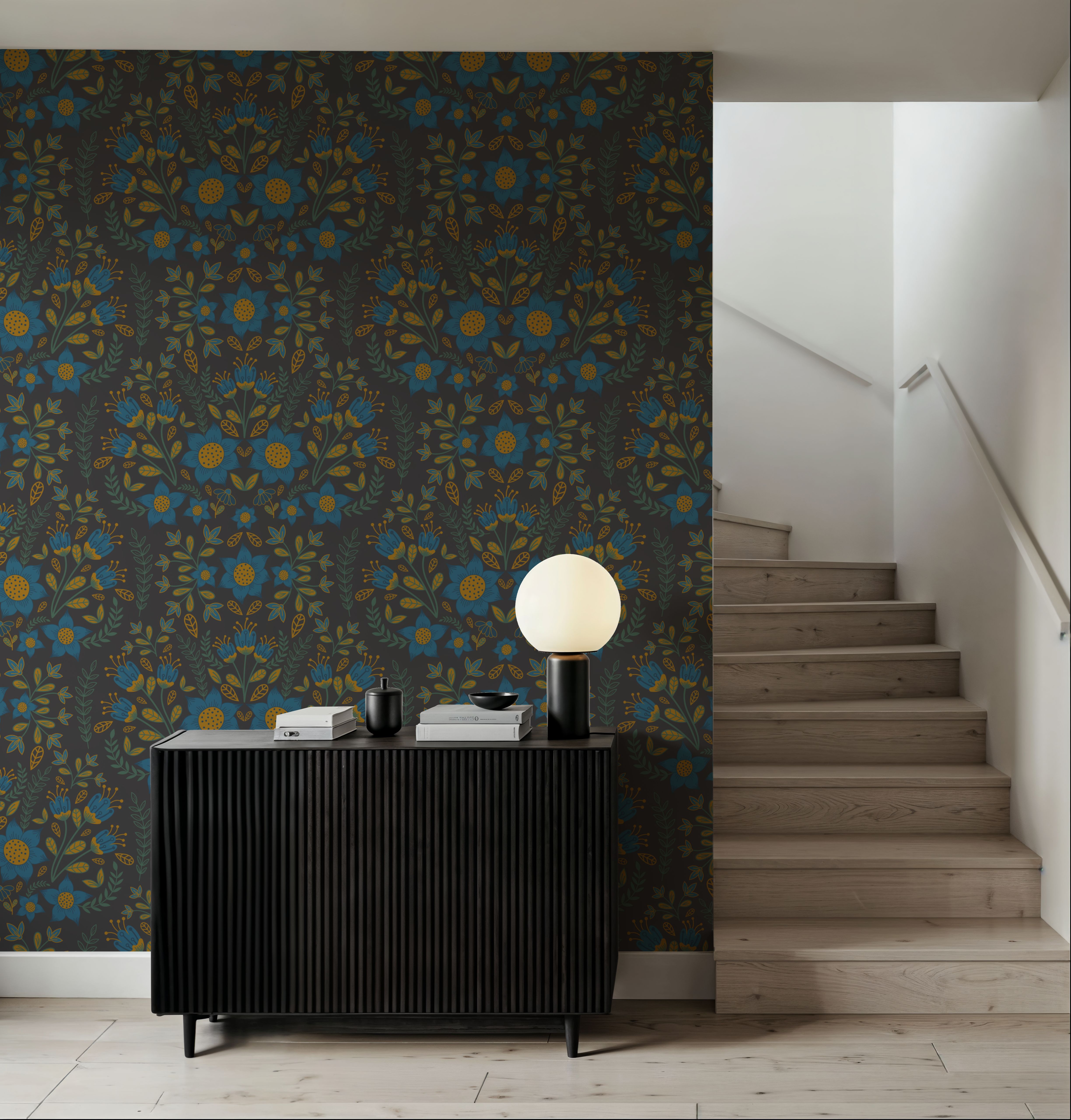 Enchanted Garden Mirrored, Dark