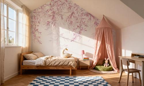 Lush Canopy, Pink