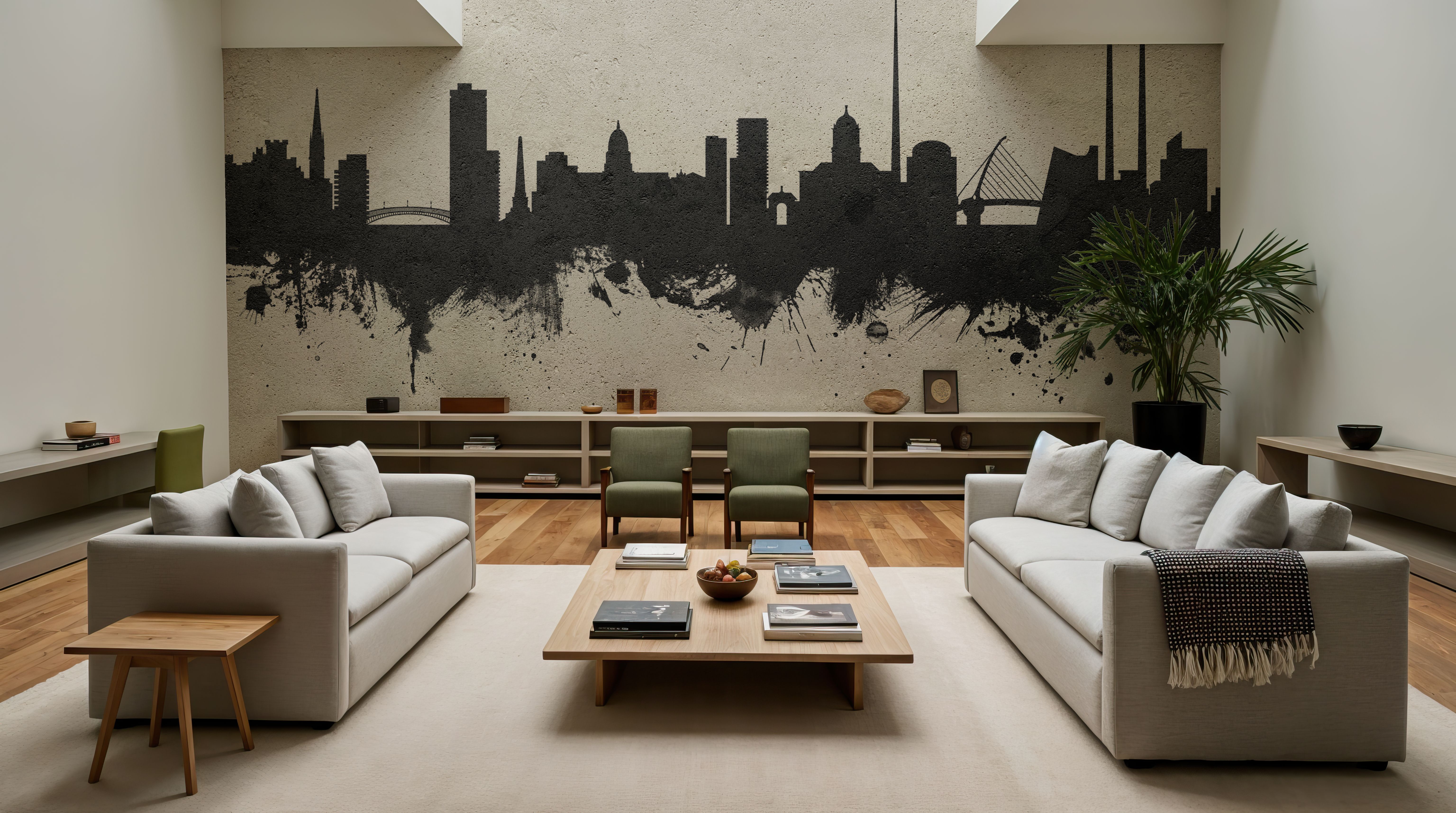 Dublin Ireland Skyline Concrete