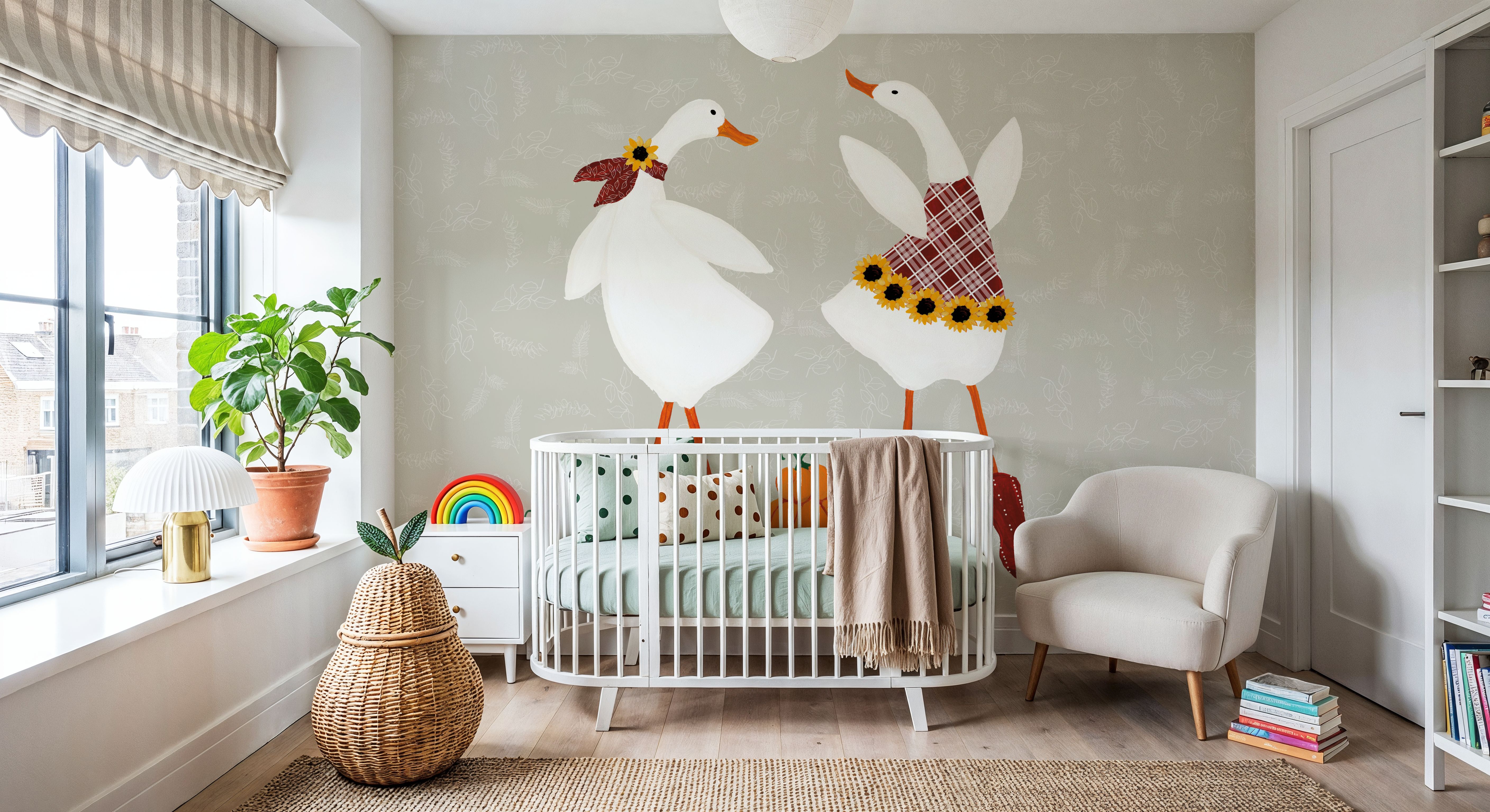 Ducks in the Pumpkin Patch VII