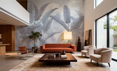 Banana Palms, Stone