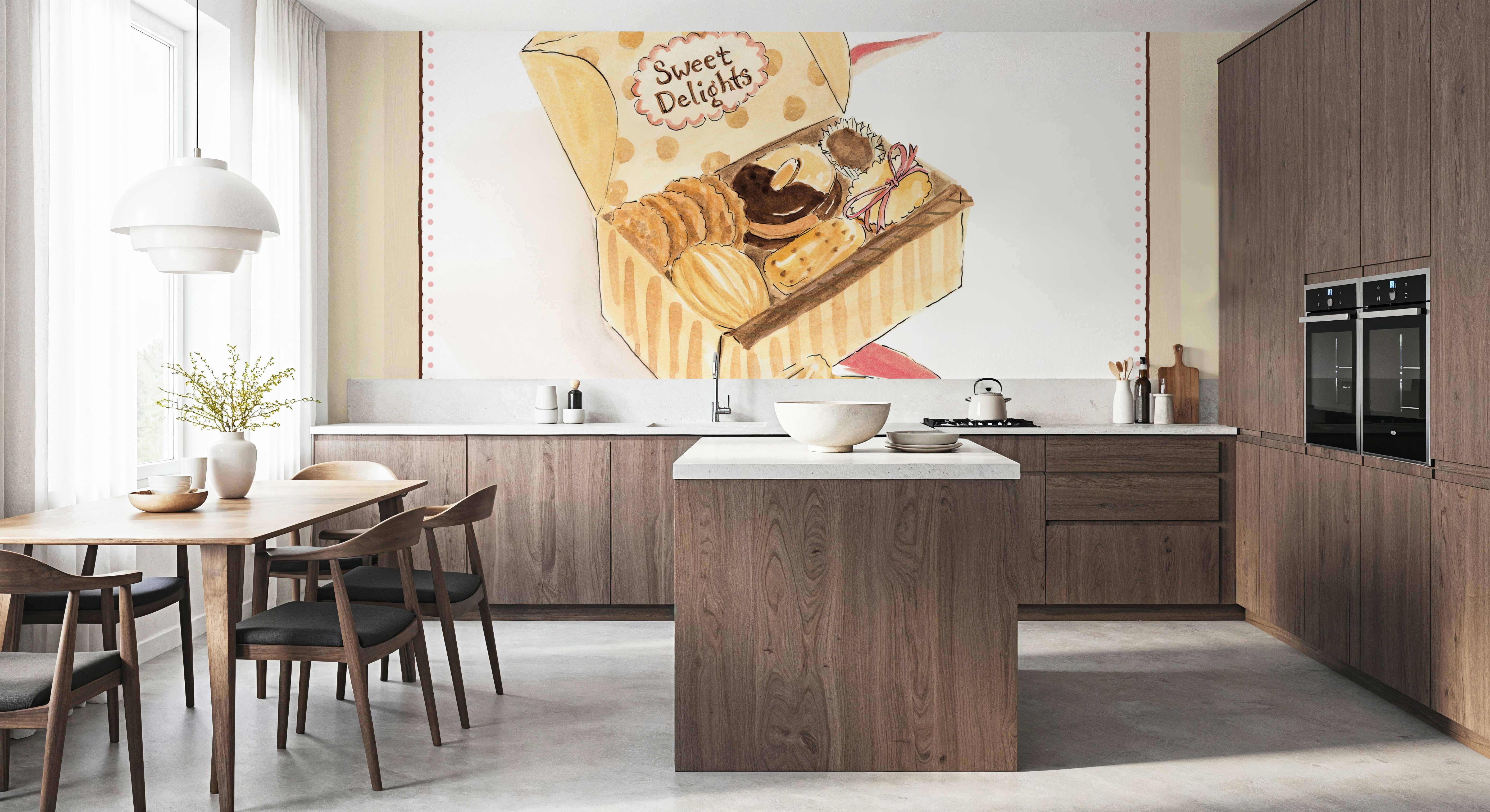 Sweet Delights on Stripes