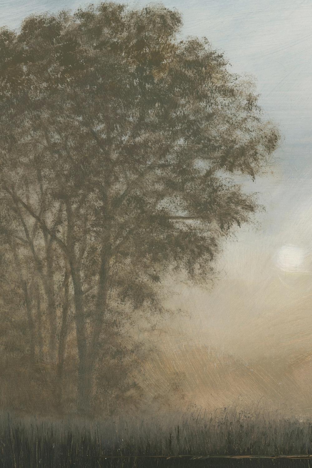 Moon at Dusk Diptych I