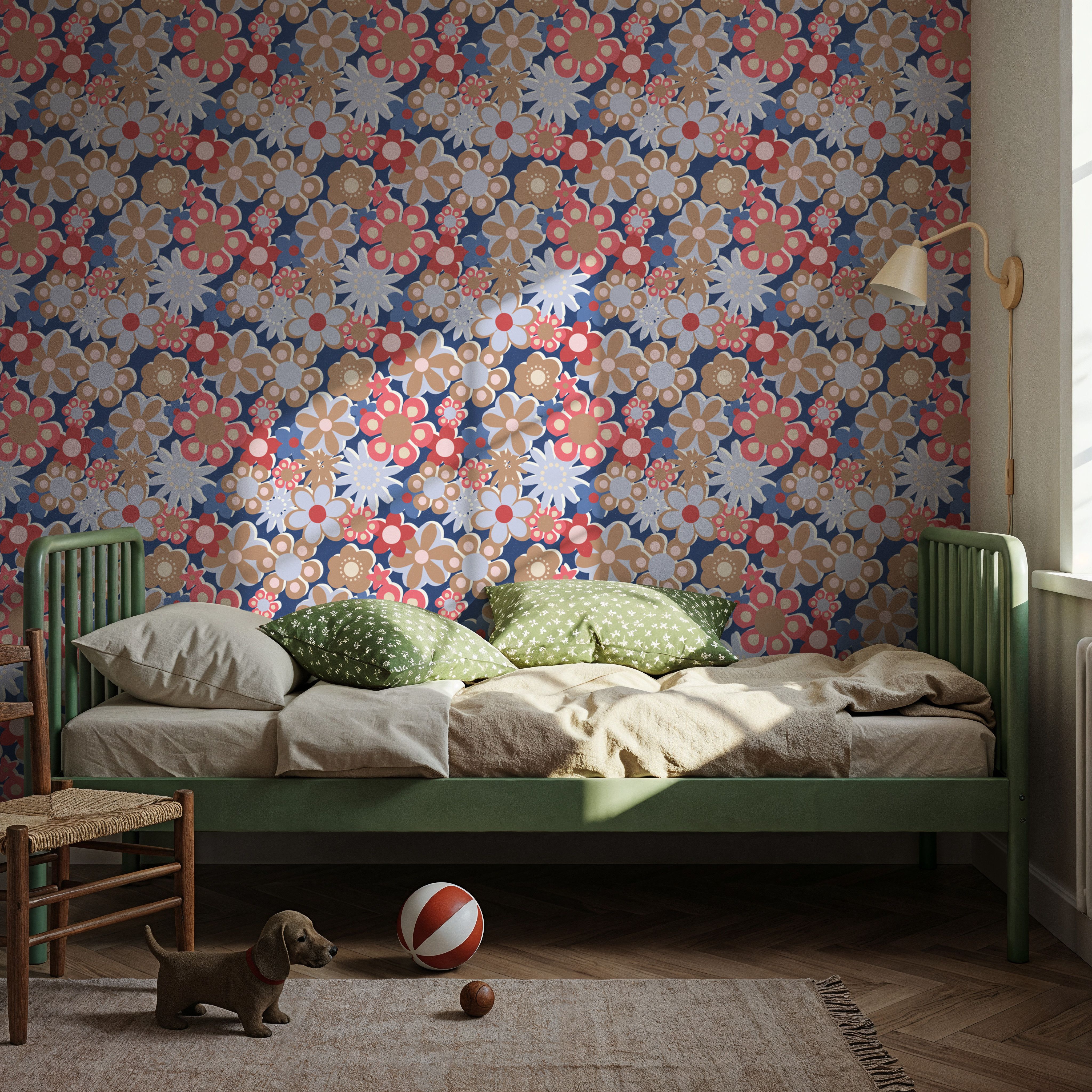 Flower Power, Blue
