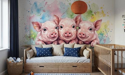 Piglets - Cute Baby Animals Series