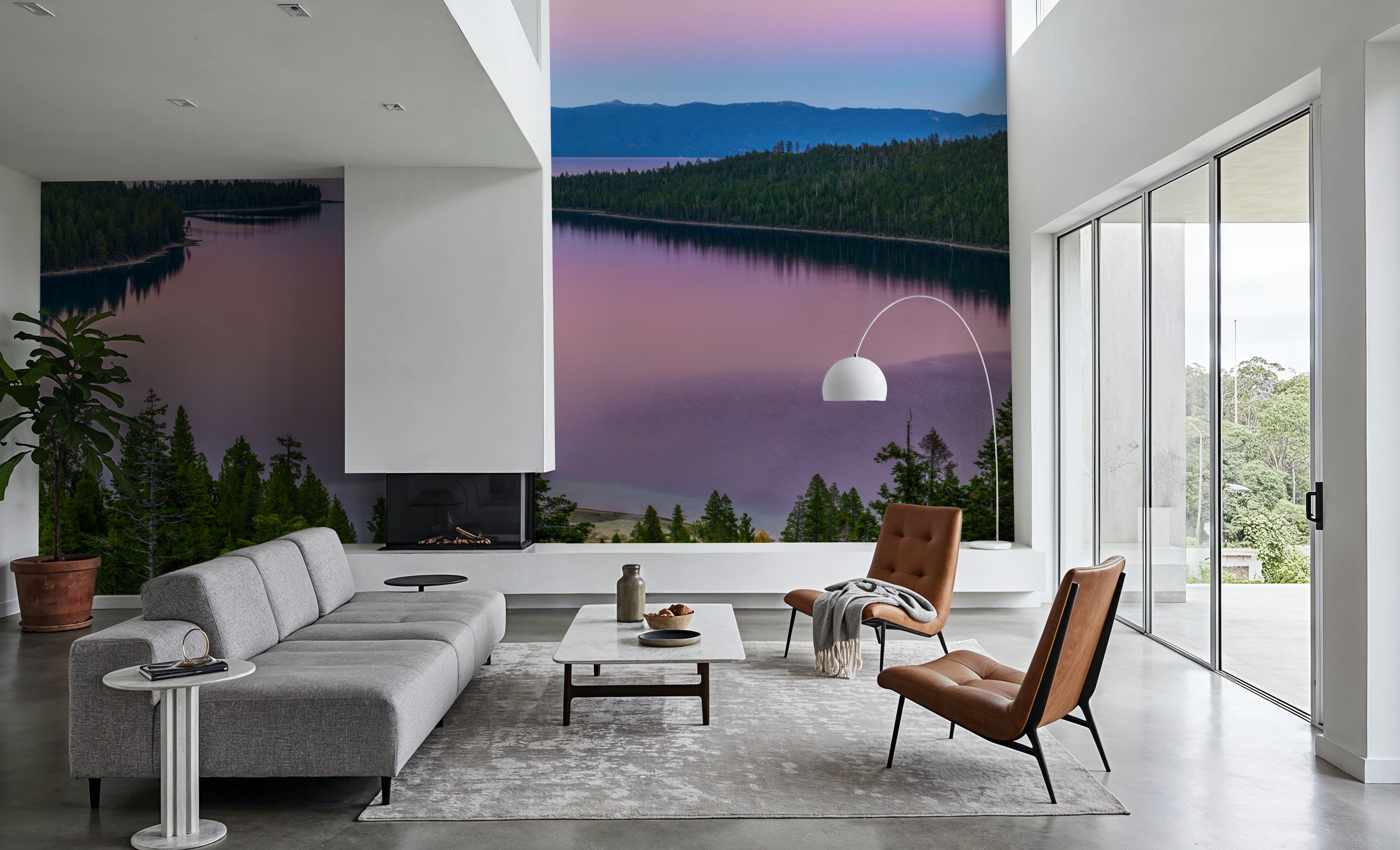 Emerald Bay Aerial, Wallpaper