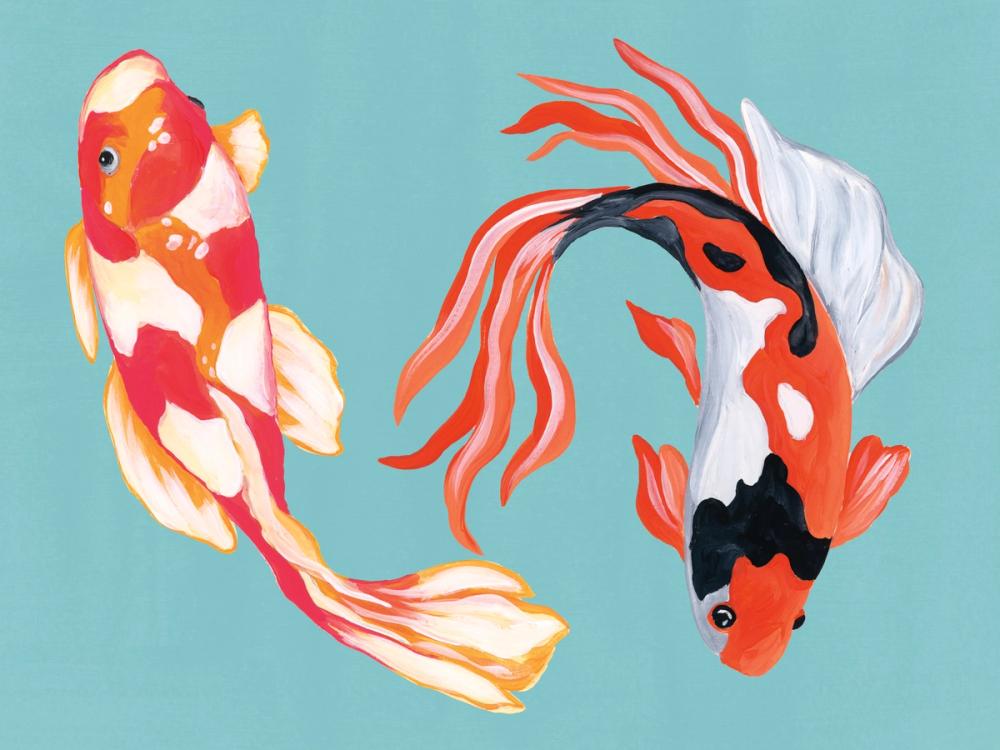 Colorful Koi V