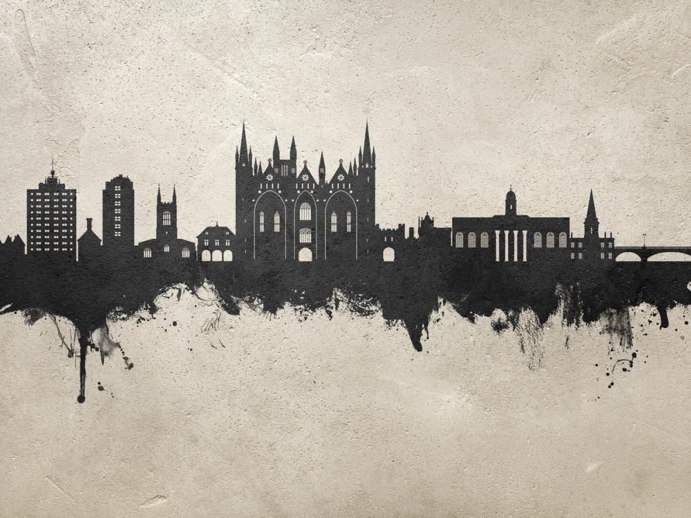 Peterborough England Skyline Concrete