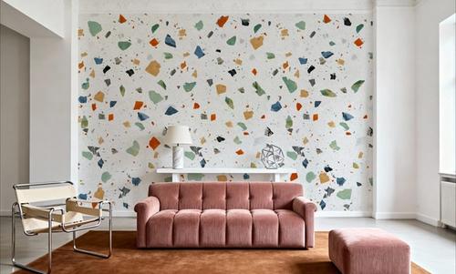 Terrazzo Multi, Chalk