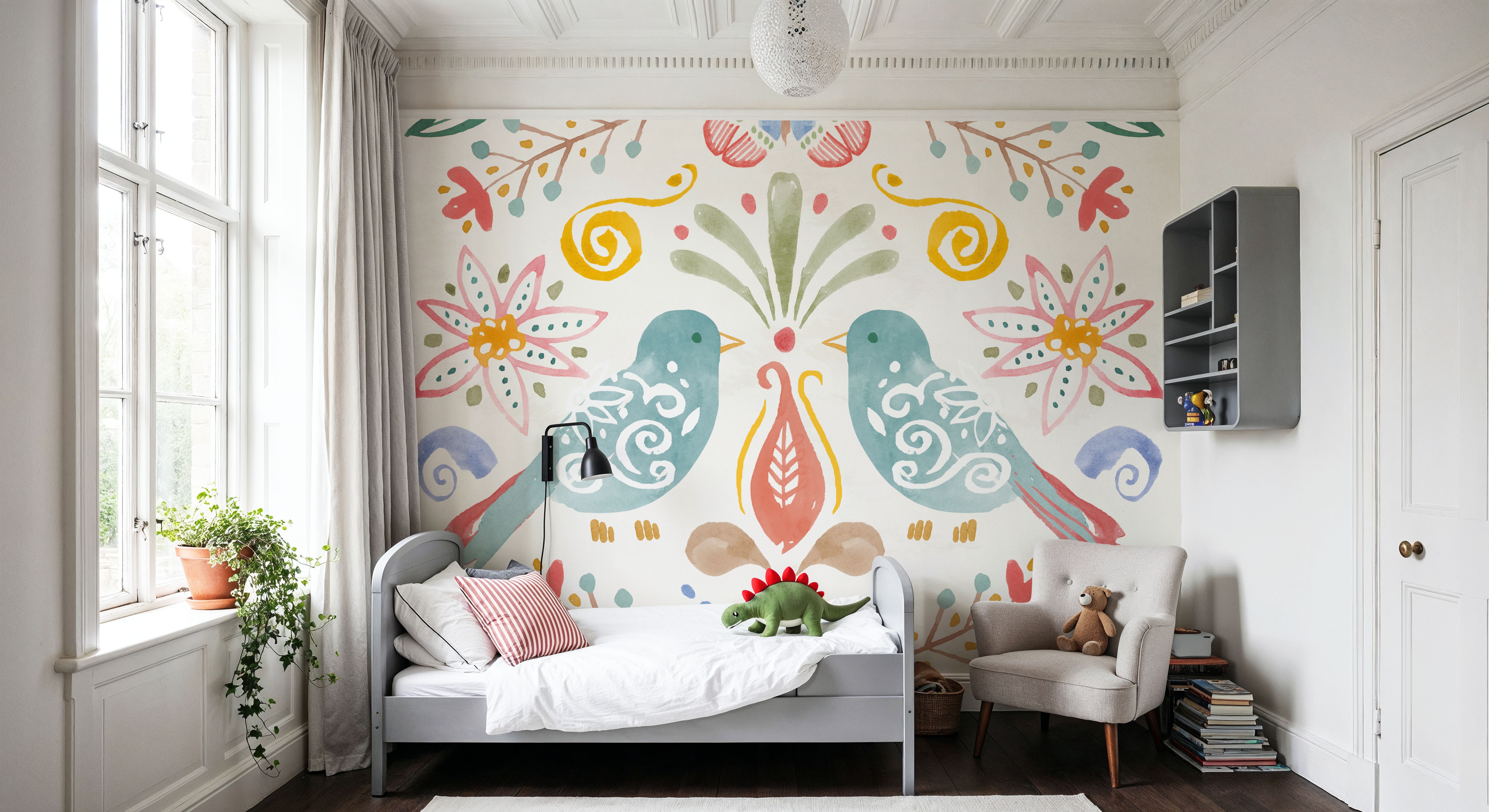 Wild Blooms II, Wallpaper