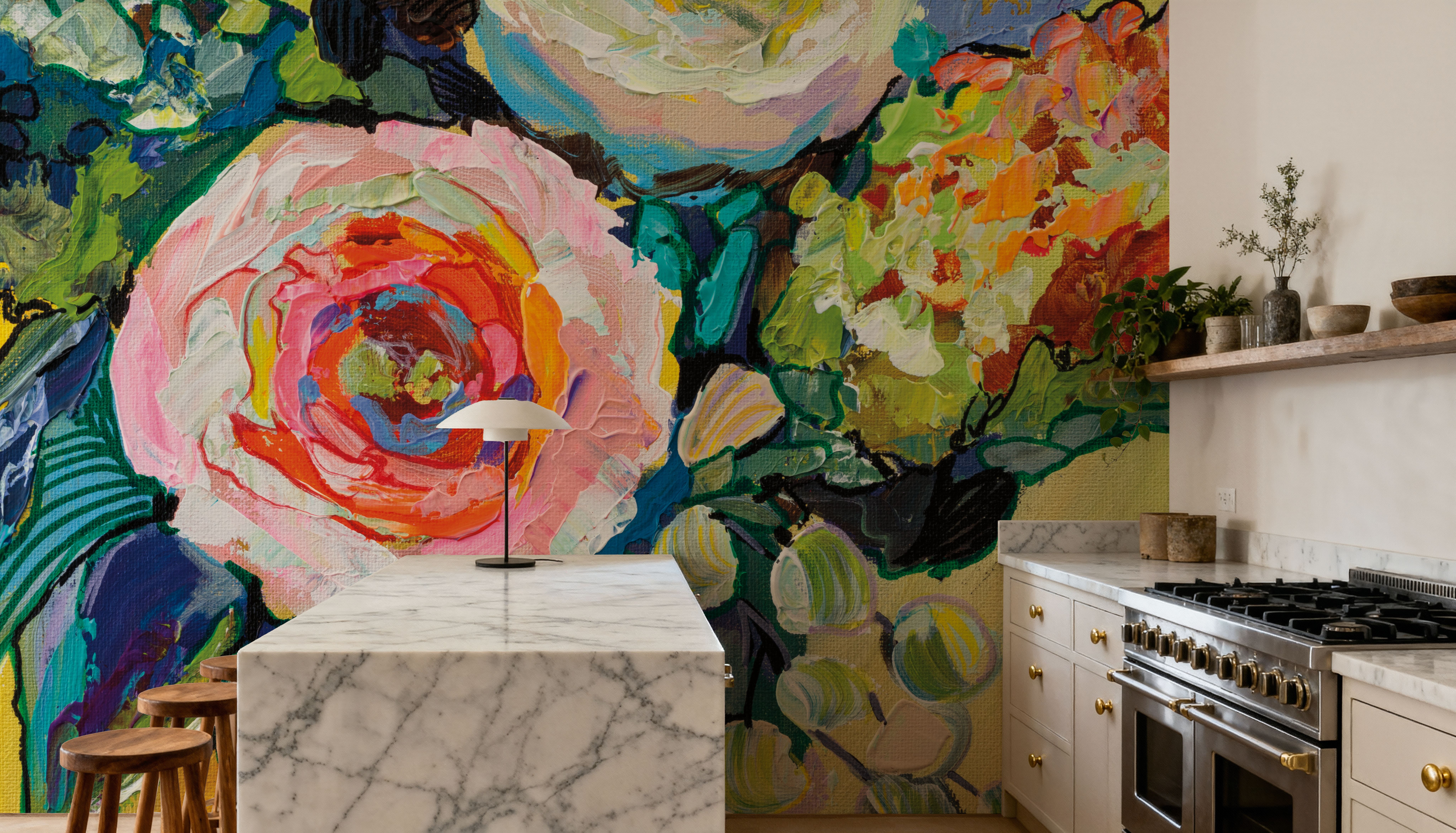 Pragmatic Bouquets, Tapeten