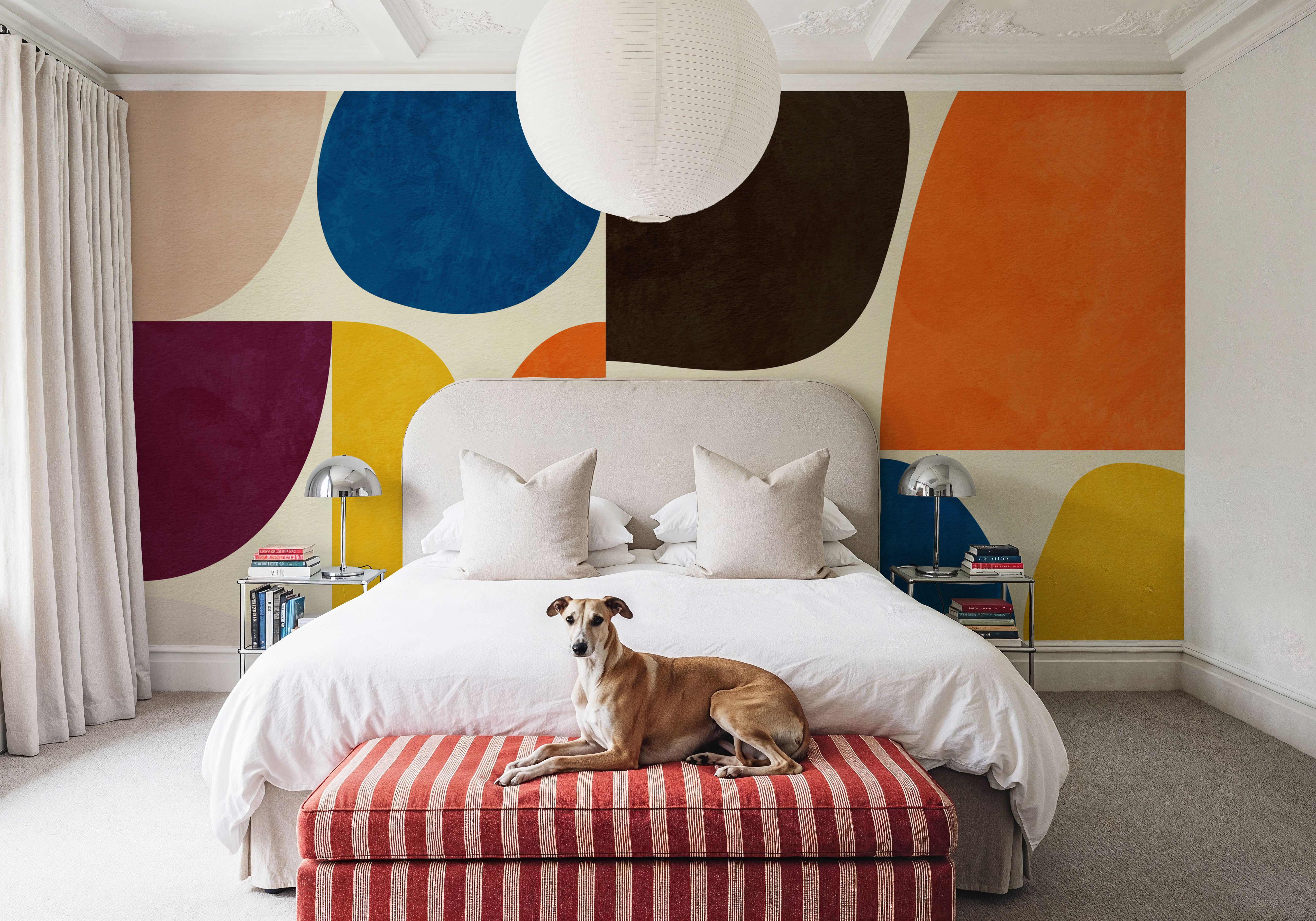 Vivid Bauhaus, Wallpaper